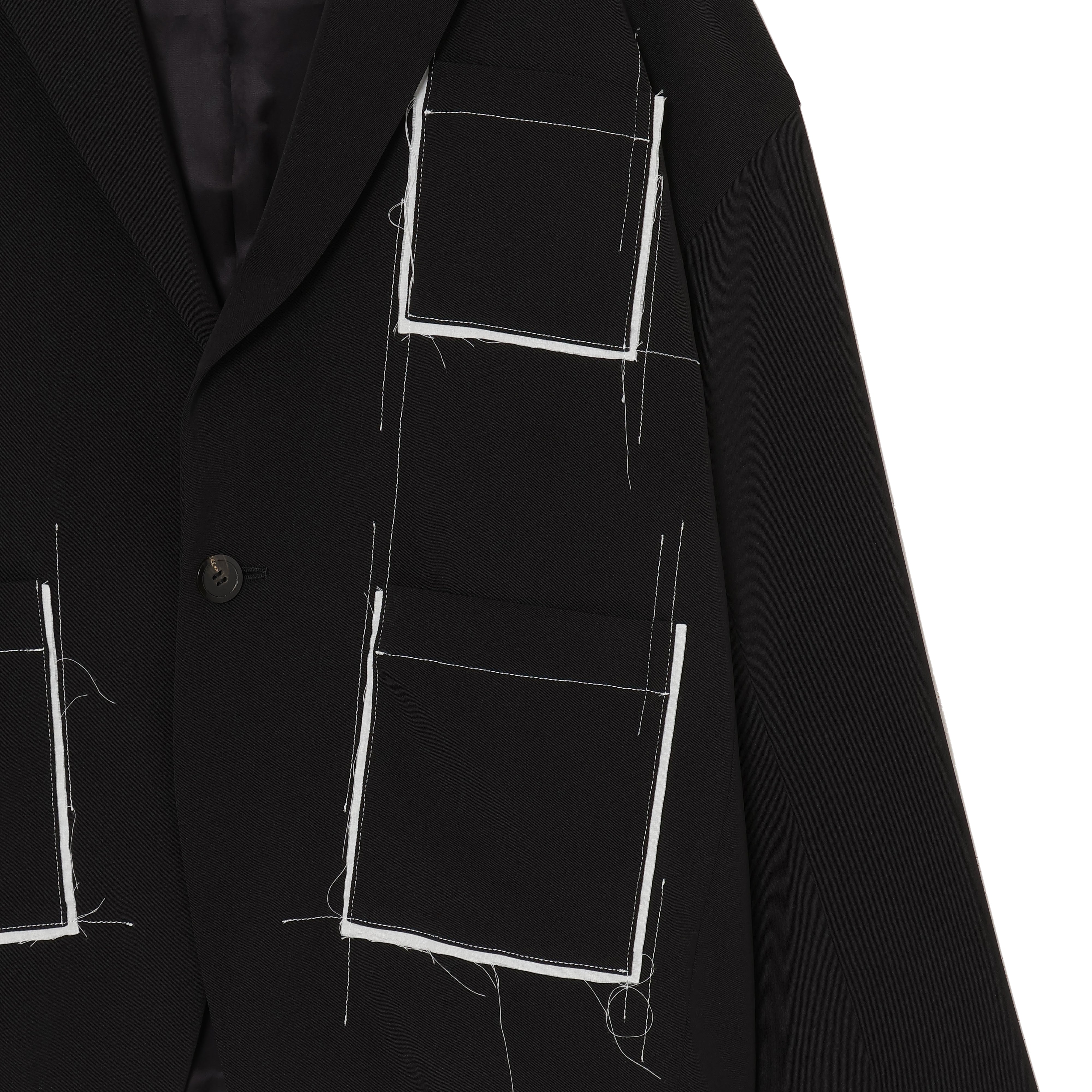 25AW STITCHING JACKET (BLACK)