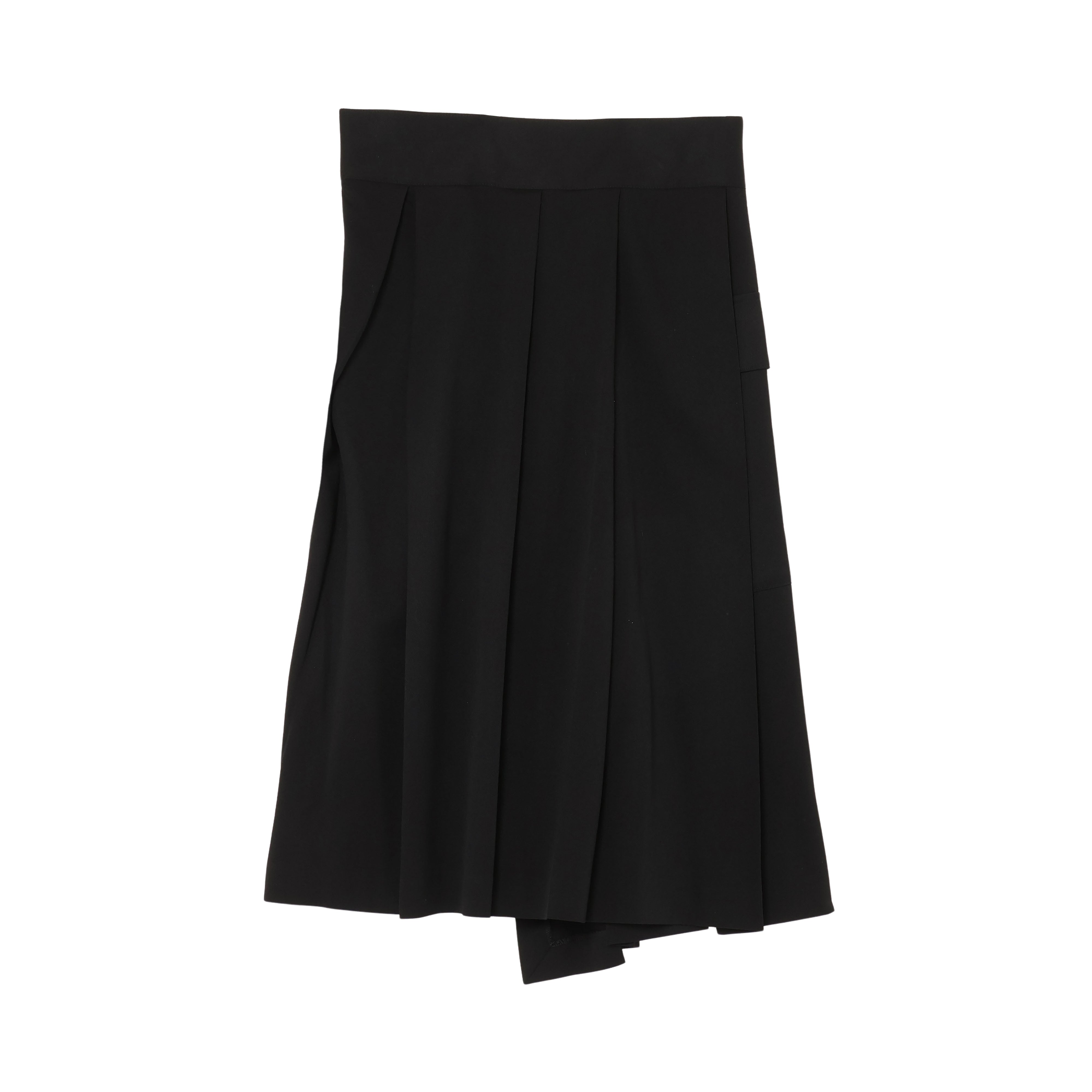 25AW WRAP SKIRT (BLACK)