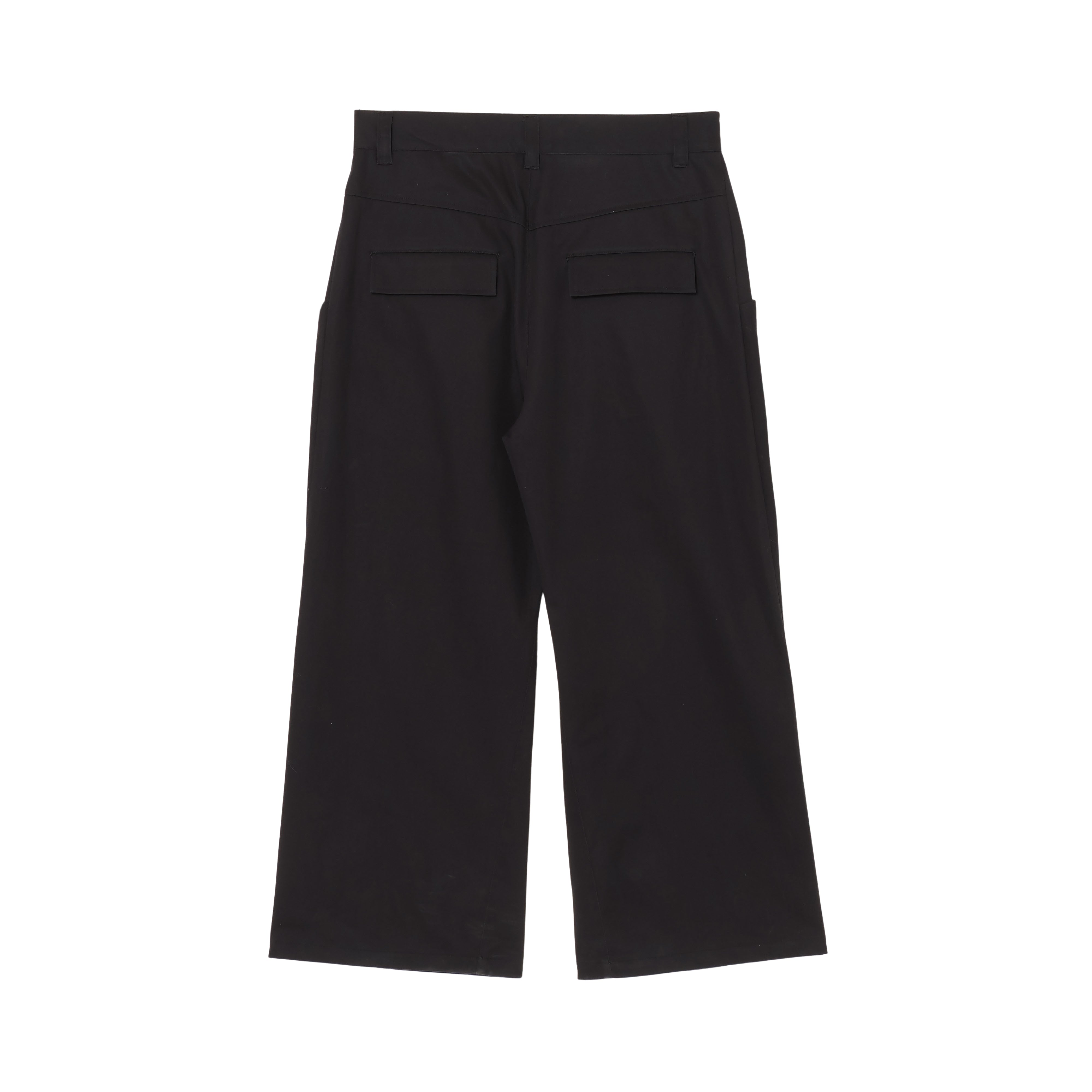 25AW WIDE COTTON PANTS (BLACK)