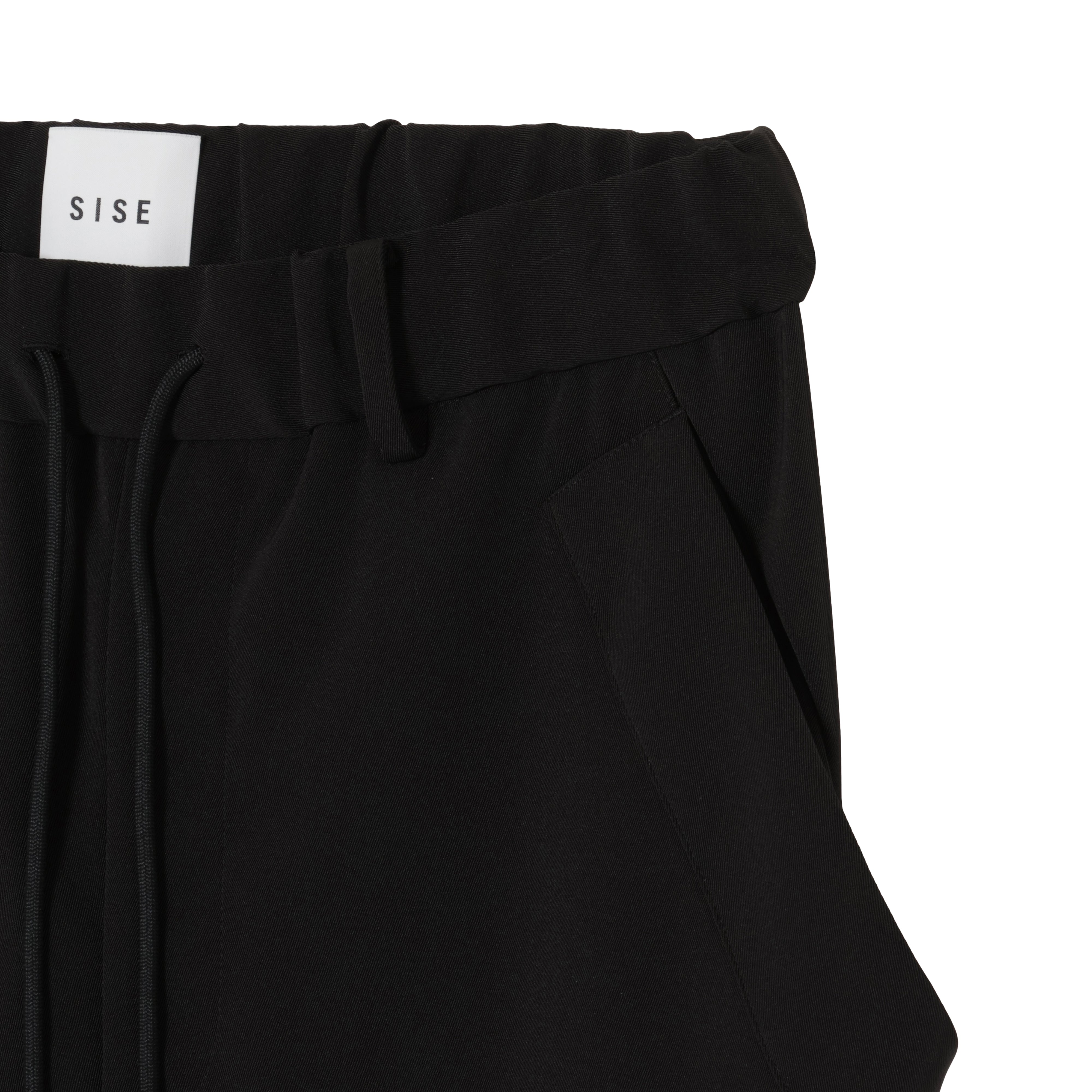 26AW WIDE DROP POCKET PANTS (TWILL TWIMY) BLACK