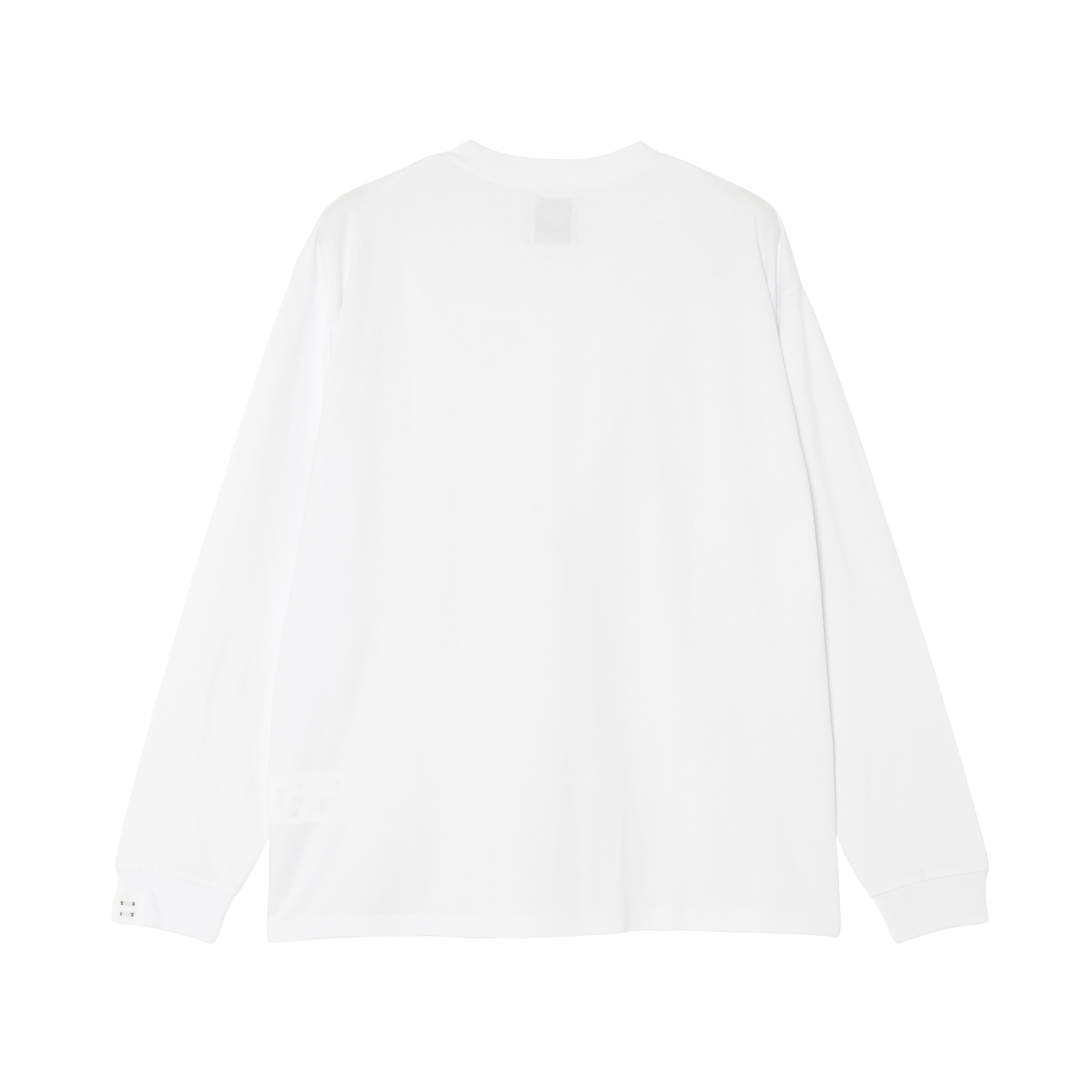 SILVER LONG T-SHIRTS (WHITE)