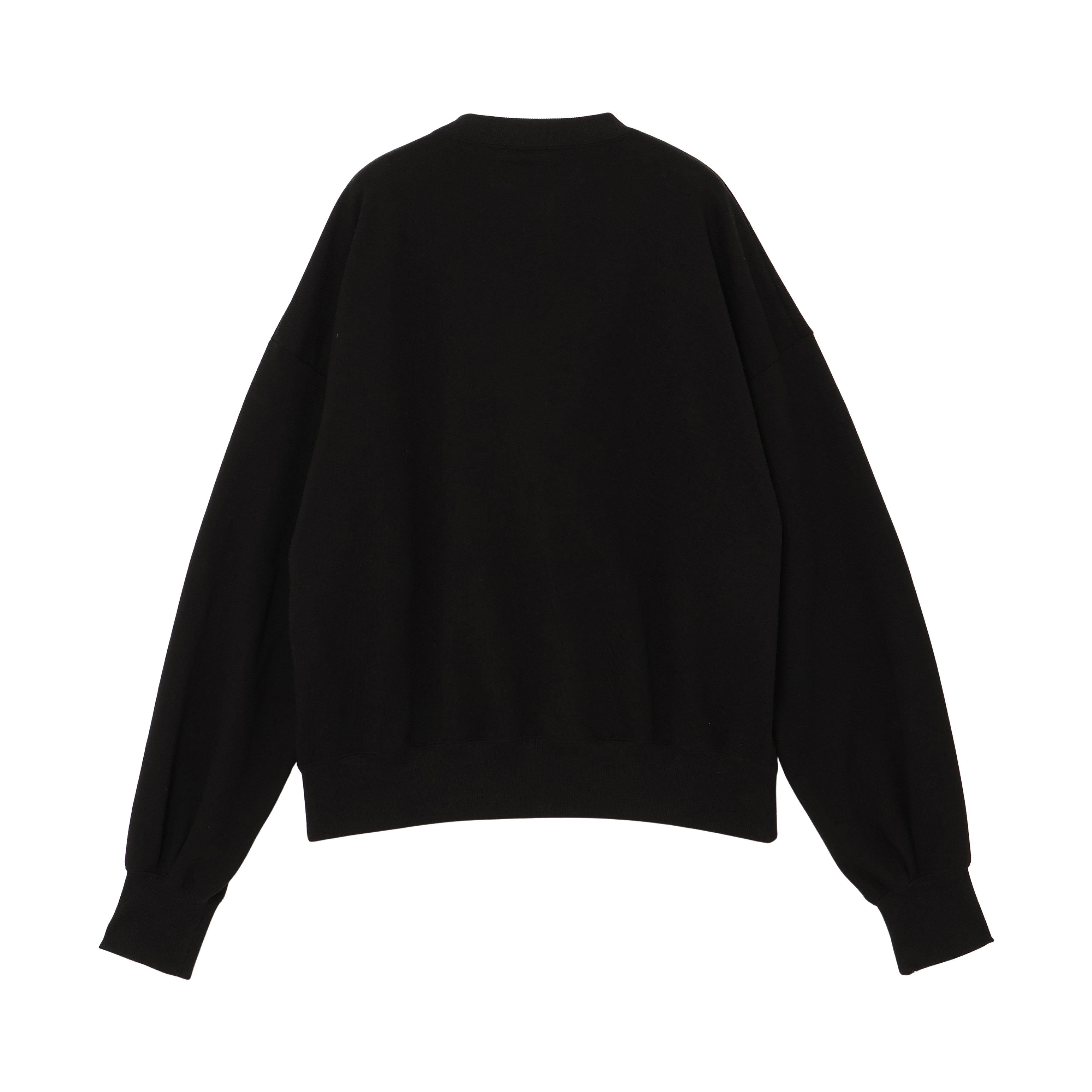 25AW CREW POCKET SWEAT (BLACK)