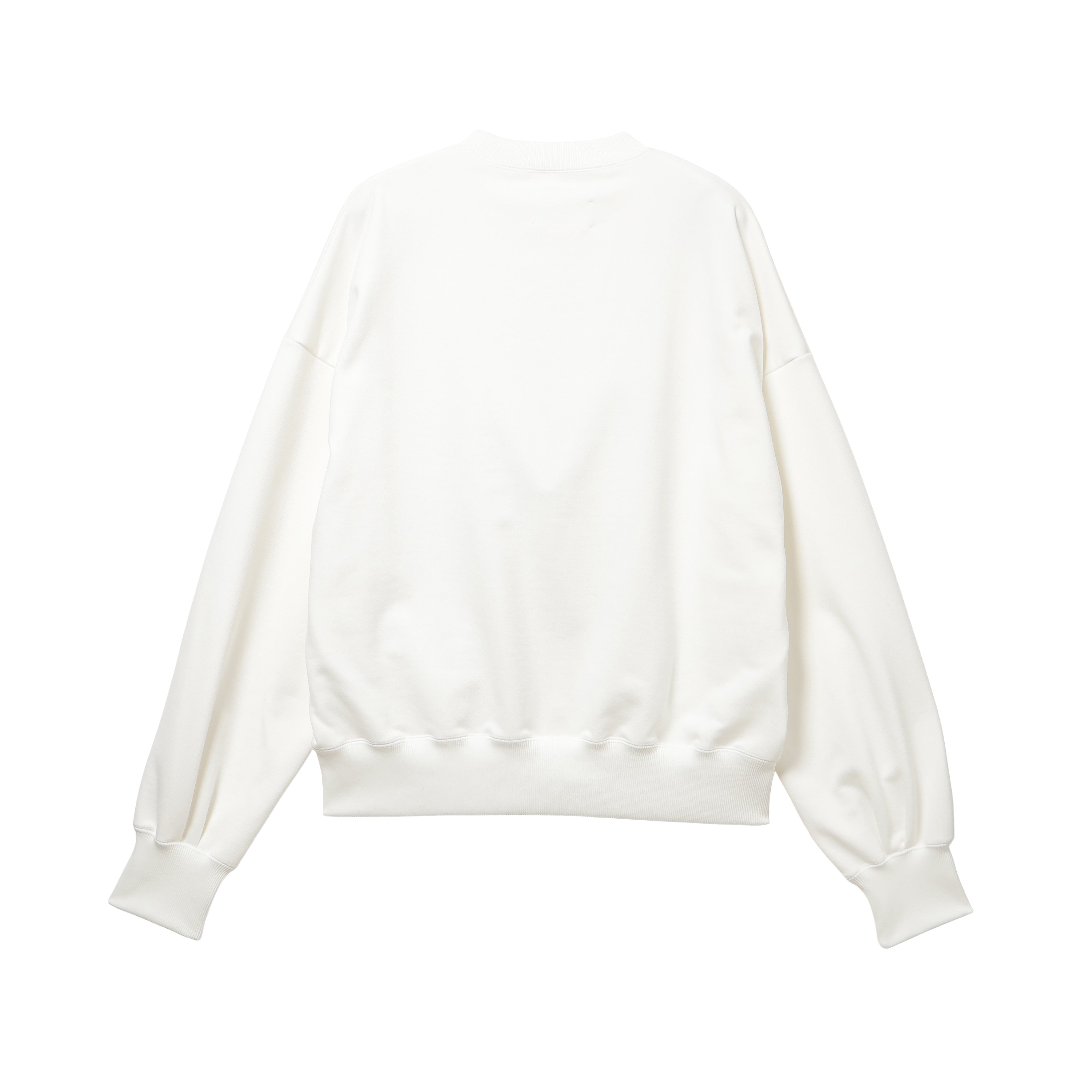 26AW DAMAGE BIG SWEATSHIRT (WHITE)