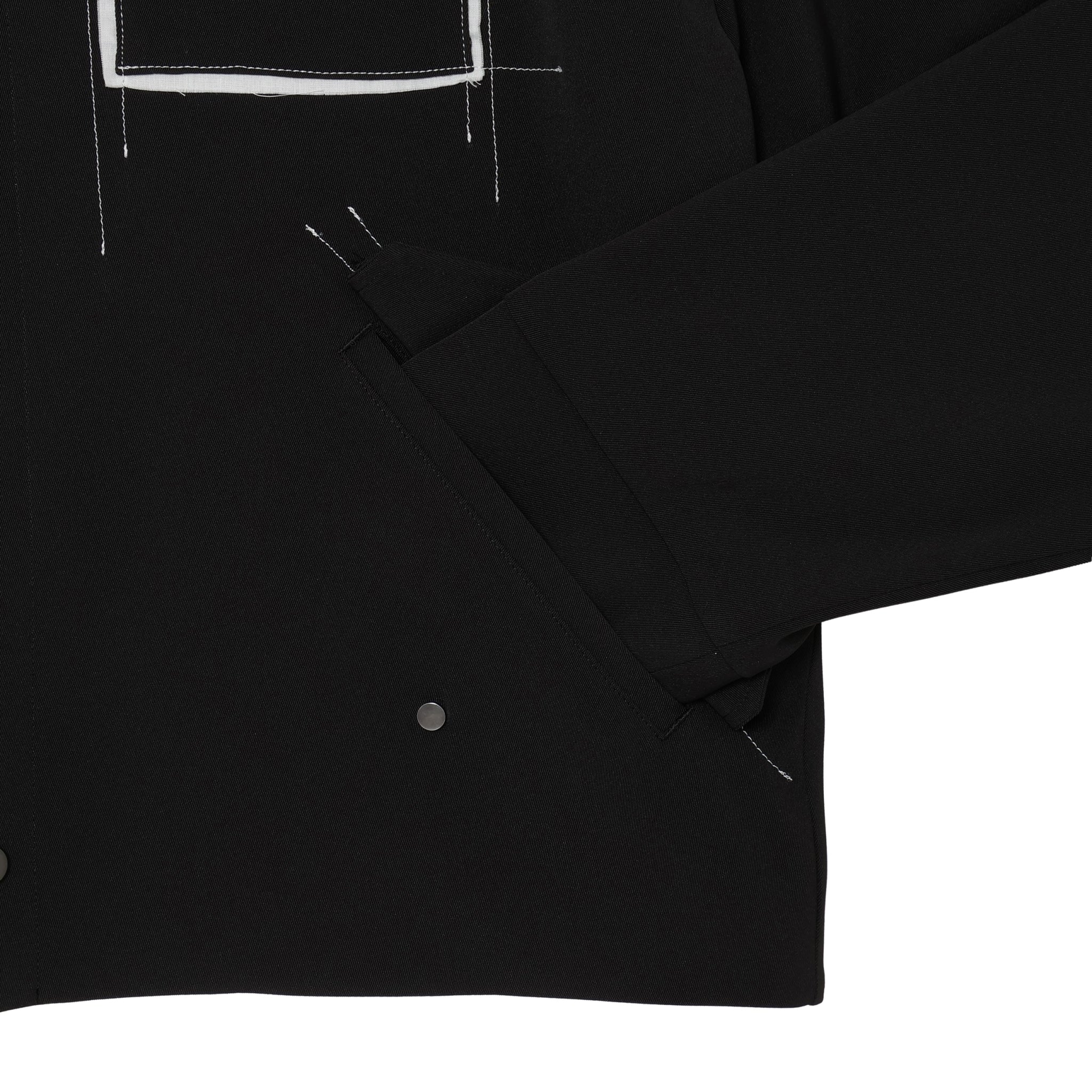 25AW STITCHING BLOUSON (BLACK)