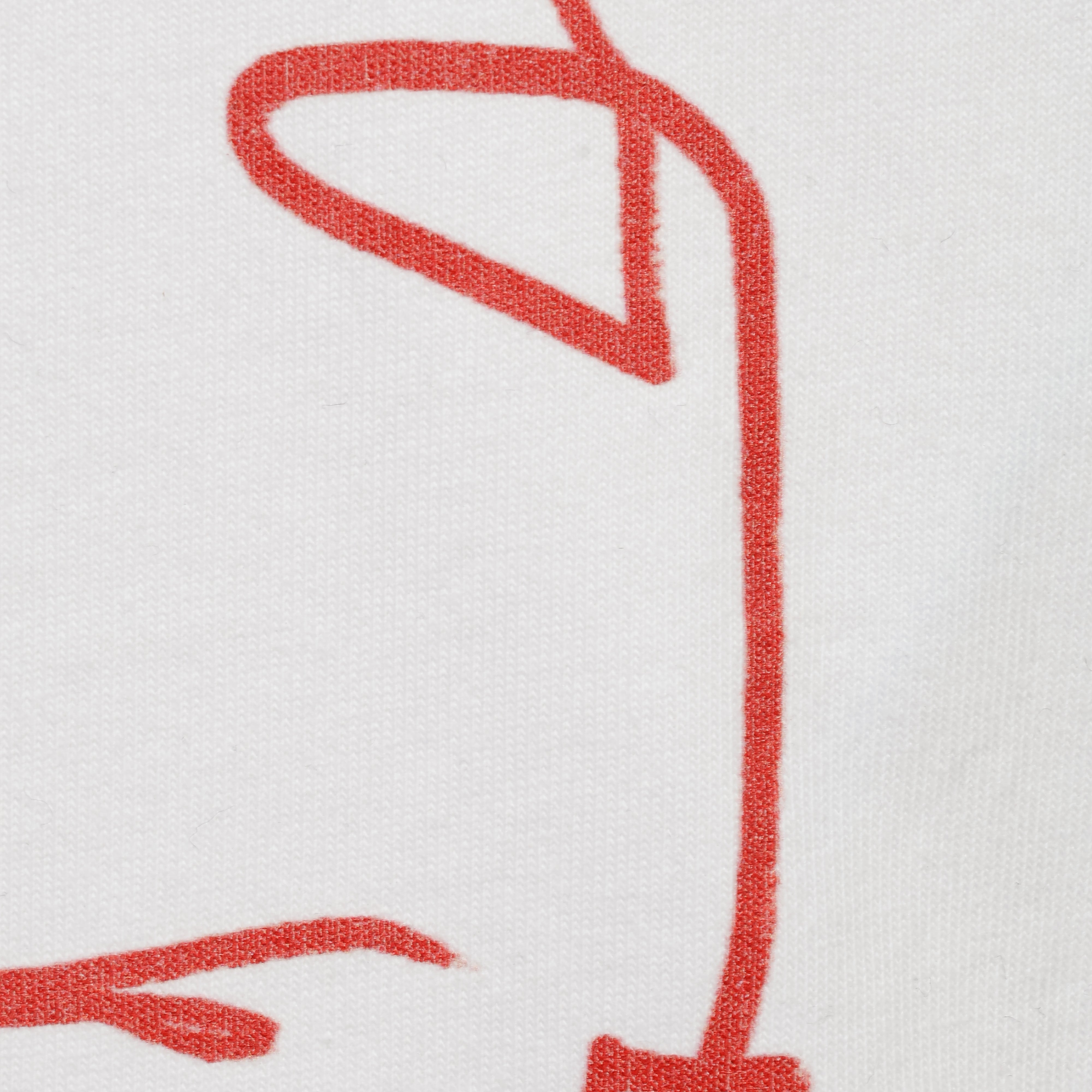26SS LINE FACE T-SHIRTS (WHITE)