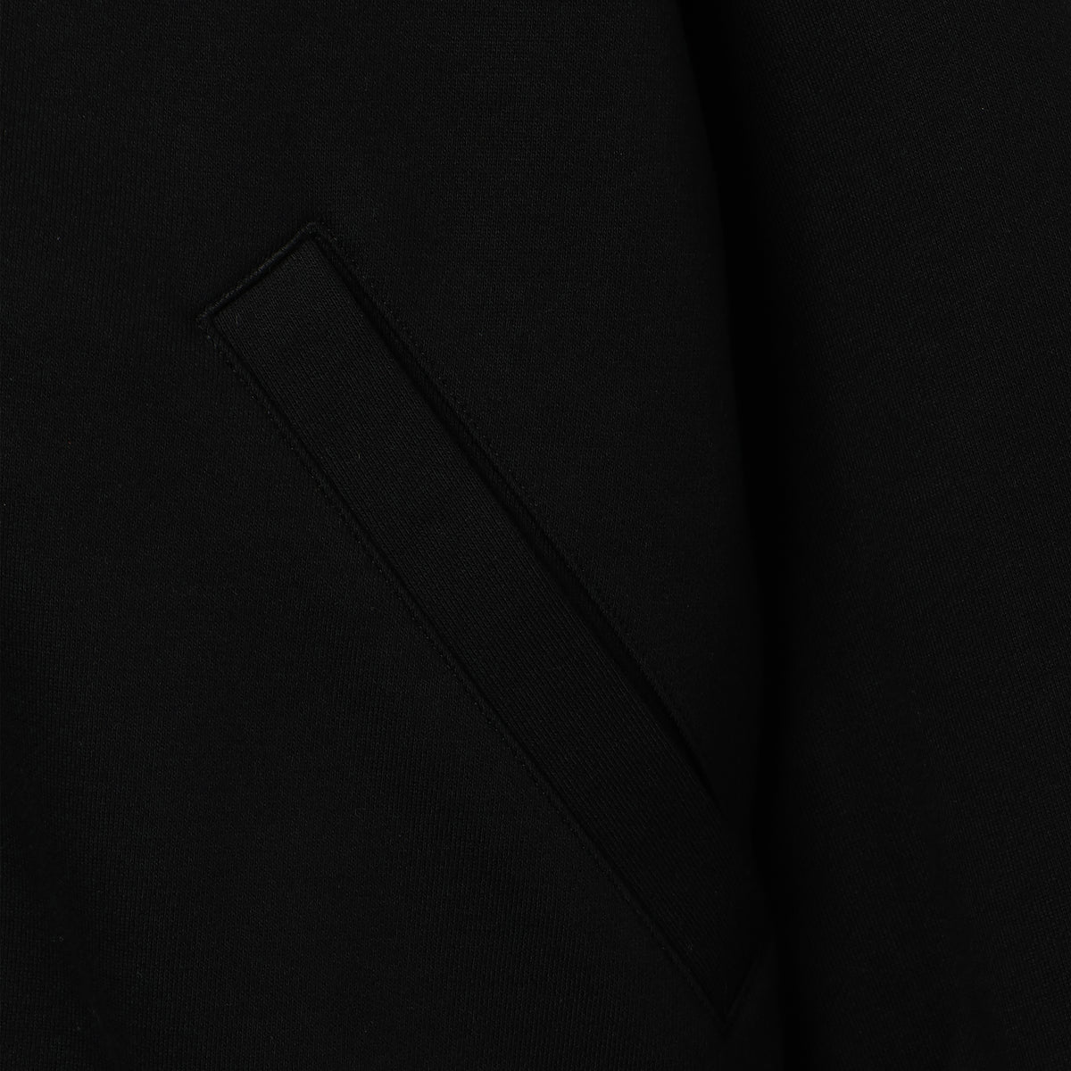 27SS SHORT ZIP-UP HOODIE (BLACK)