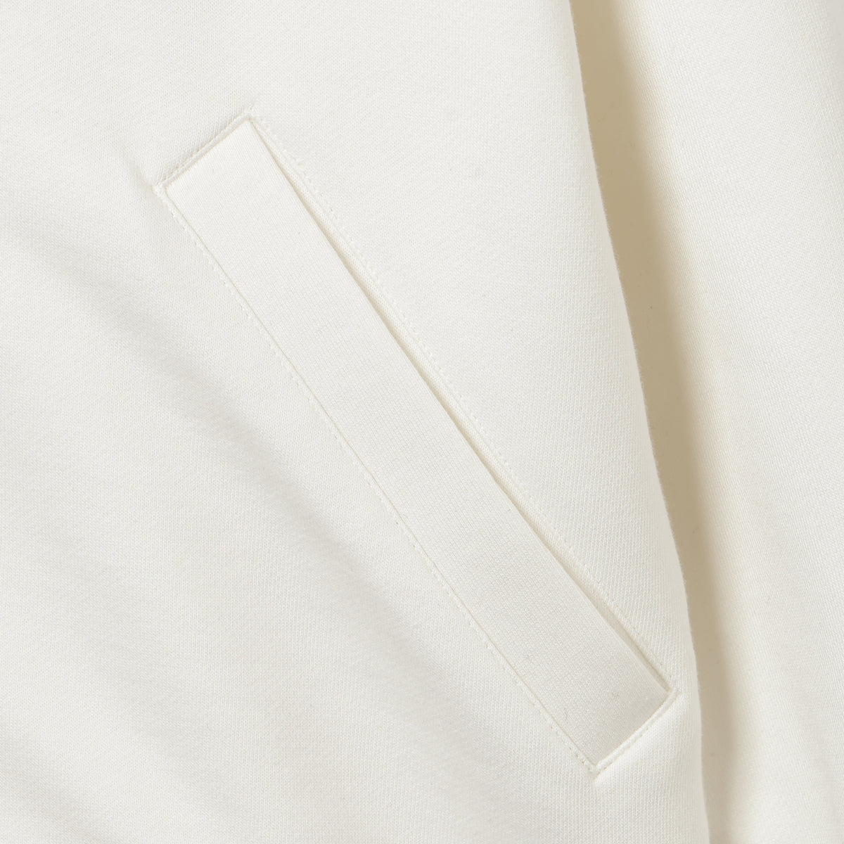 27SS SHORT ZIP-UP HOODIE (WHITE)