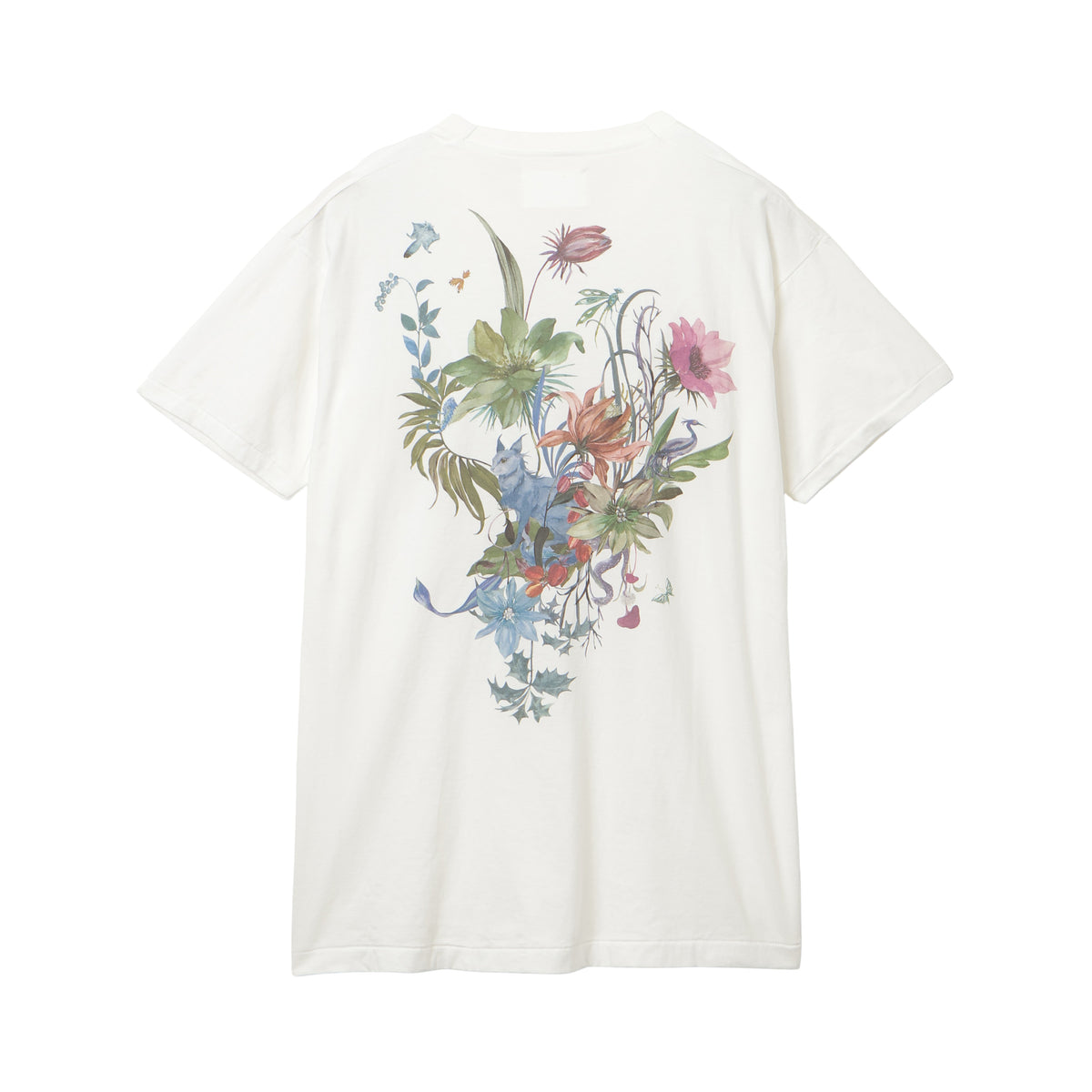 27SS "UTOPIA" BACK PRINT T-SHIRTS (WHITE)