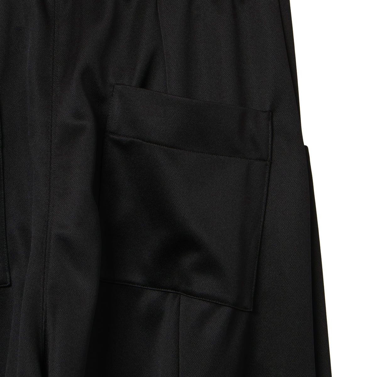 27SS LAYERED TRACK PANTS (BLACK)