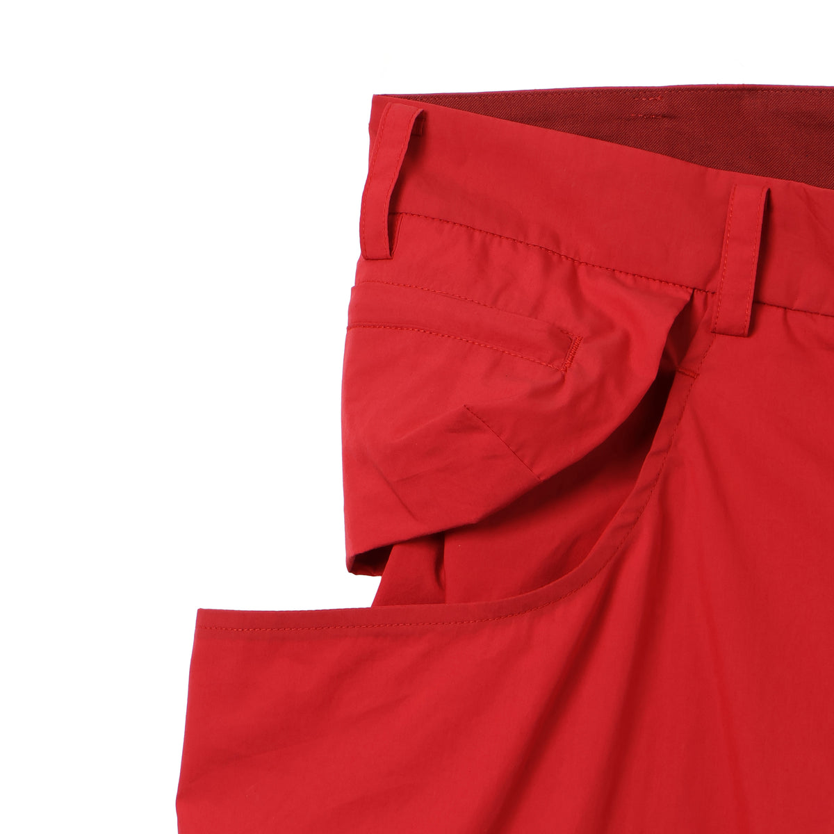 27SS MOMONGA SHORT PANTS (COTTON/POLY) (RED)
