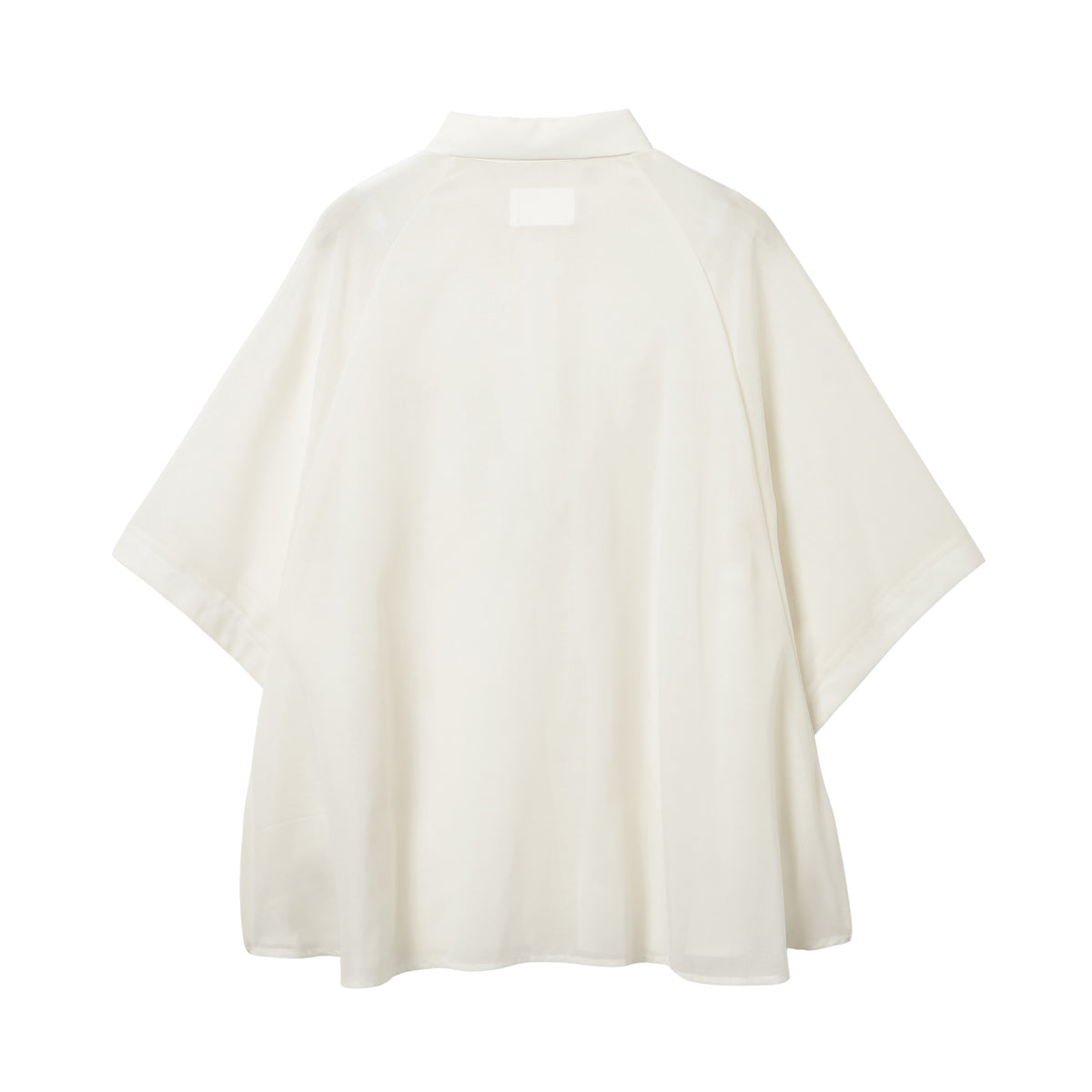 27SS SHEER MOMONGA SHORT SLEEVE SHIRTS (WHITE)