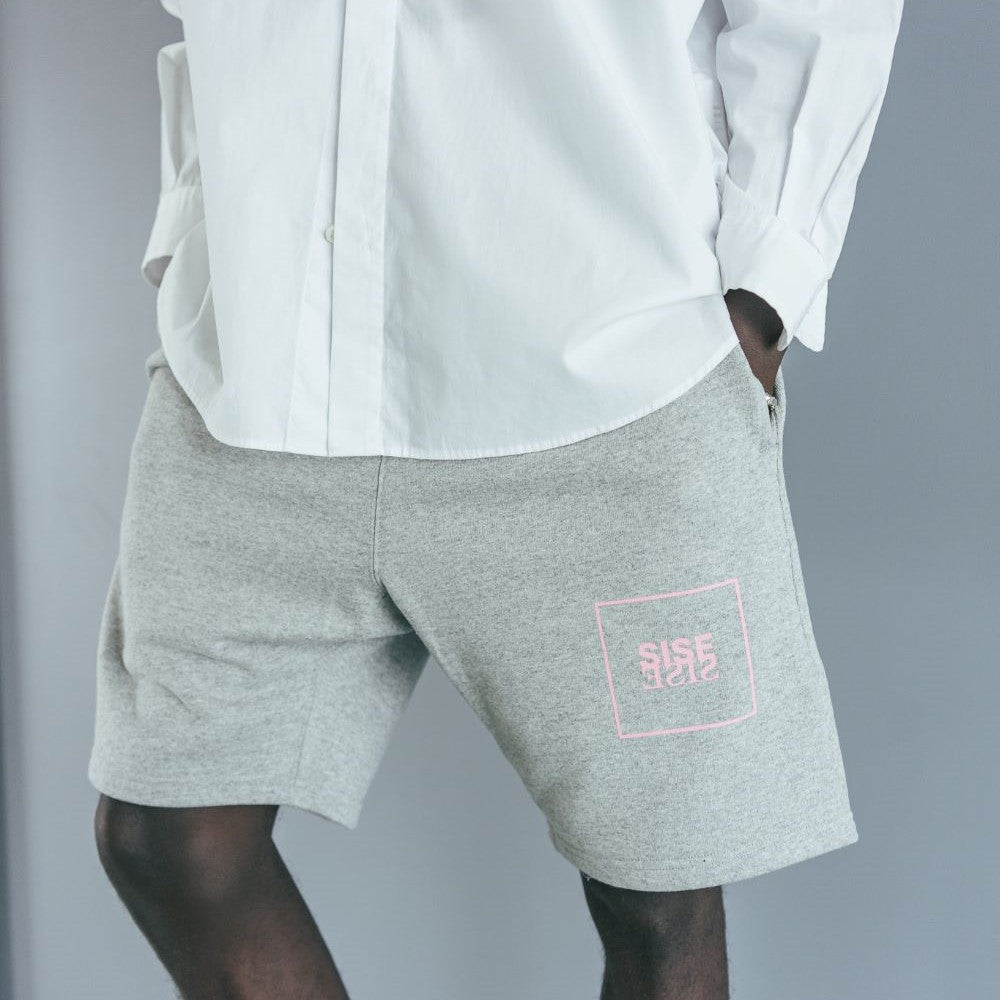 24SS SHORT SWEAT PANTS(GRAY)