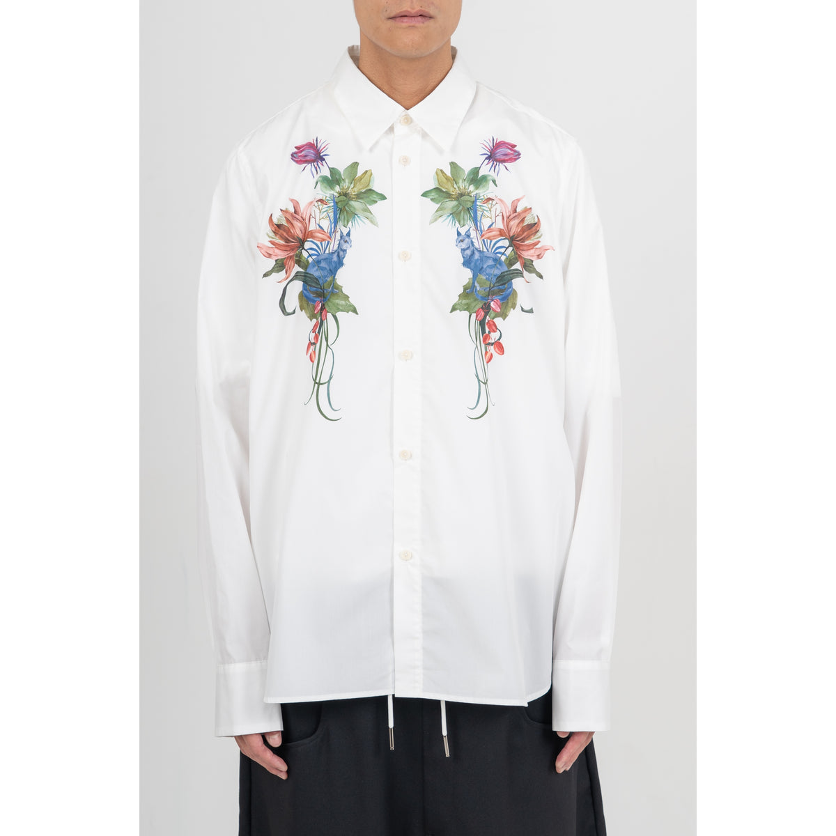 27SS "UTOPIA" PRINT SHITRS (WHITE)