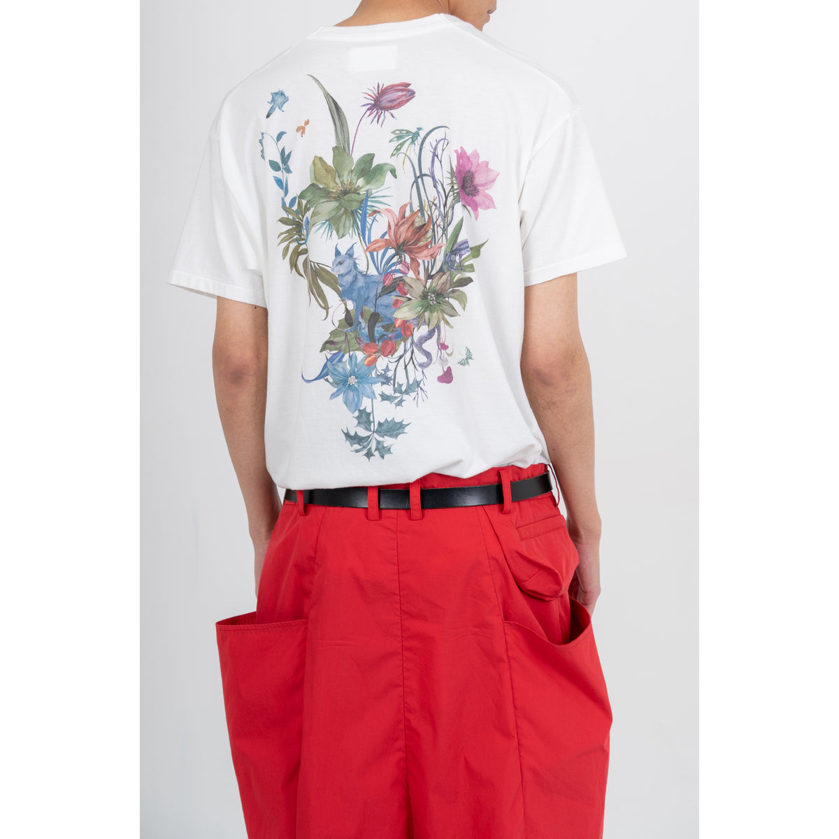 27SS MOMONGA SHORT PANTS (COTTON/POLY) (RED)