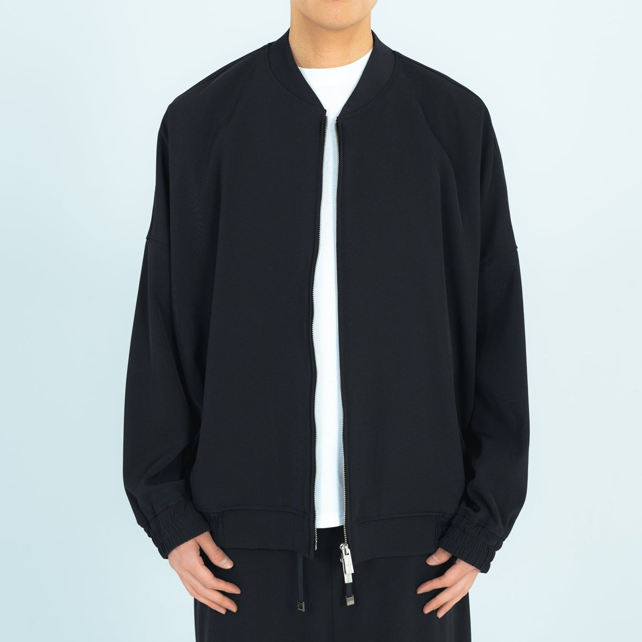 26AW BALLOON BLOUSON (TWILL TWIMY) BLACK