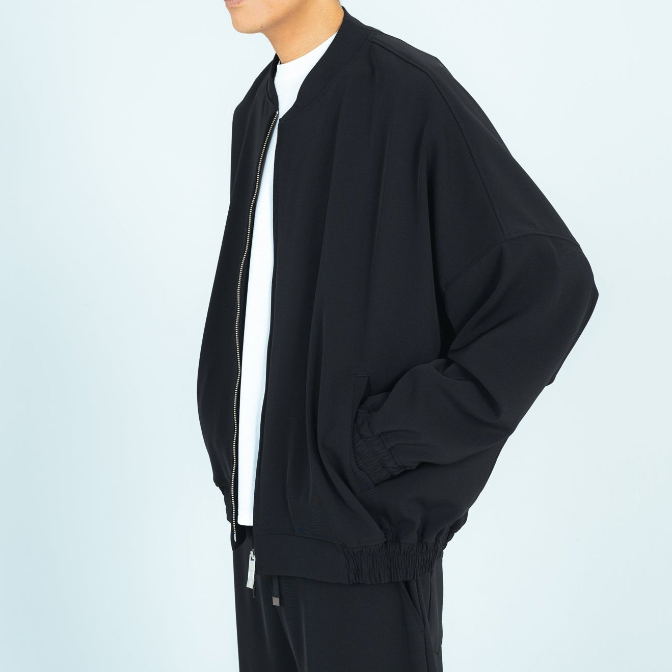 26AW BALLOON BLOUSON (TWILL TWIMY) BLACK