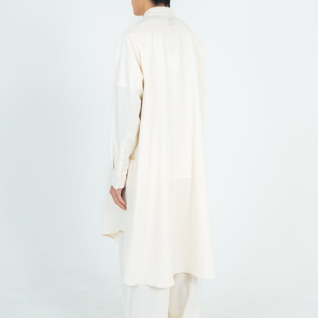 LONG SHIRTS (TWILL TWIMY) WHITE