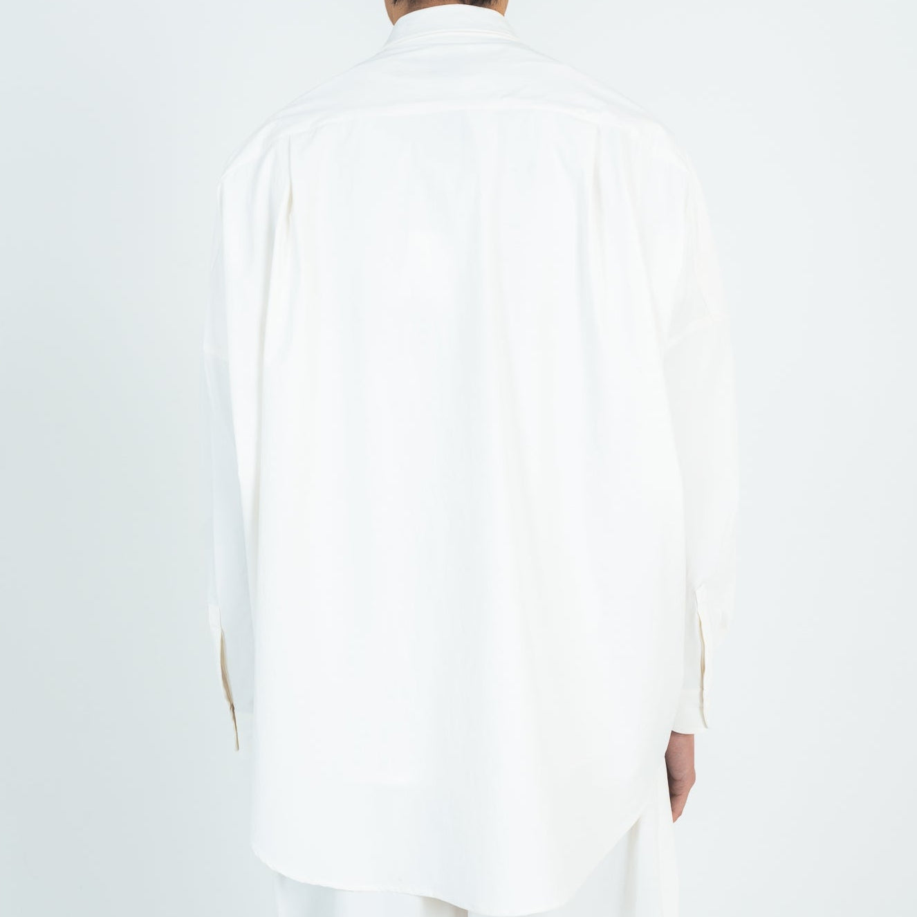 BALLOON SHIRTS (RECYCLING FAB.) WHITE