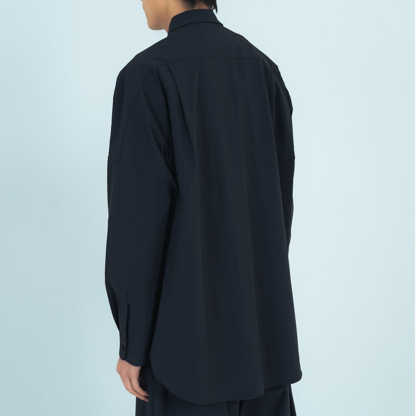 26AW BALLOON SHIRTS (RECYCLING FAB.) BLACK