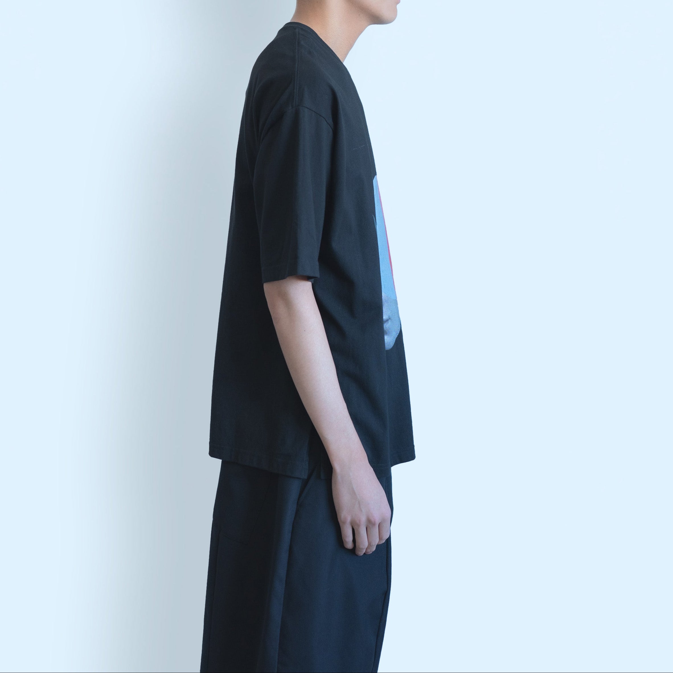 26SS ABSTRACT PORTRAIT T-SHIRTS (WHITE)