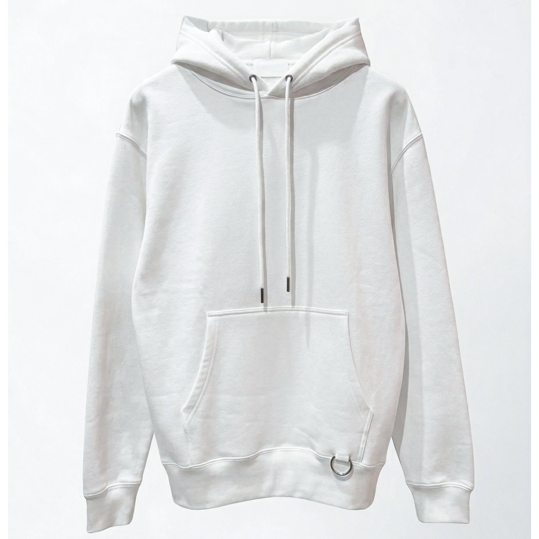26AW DAMAGE PRINT HOODIE (WHITE)