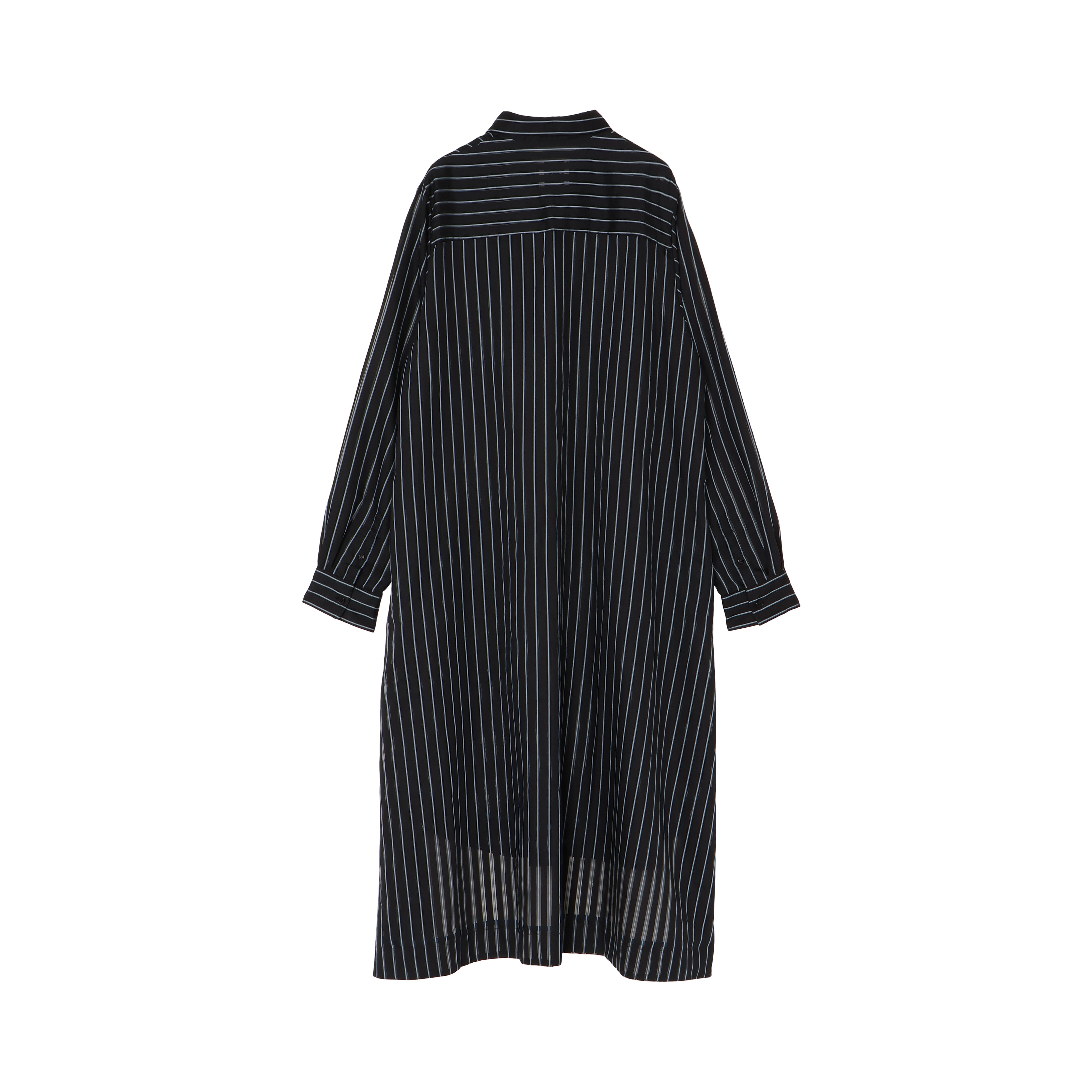 26SS LONG SHIRTS (BLACK/BLUE)