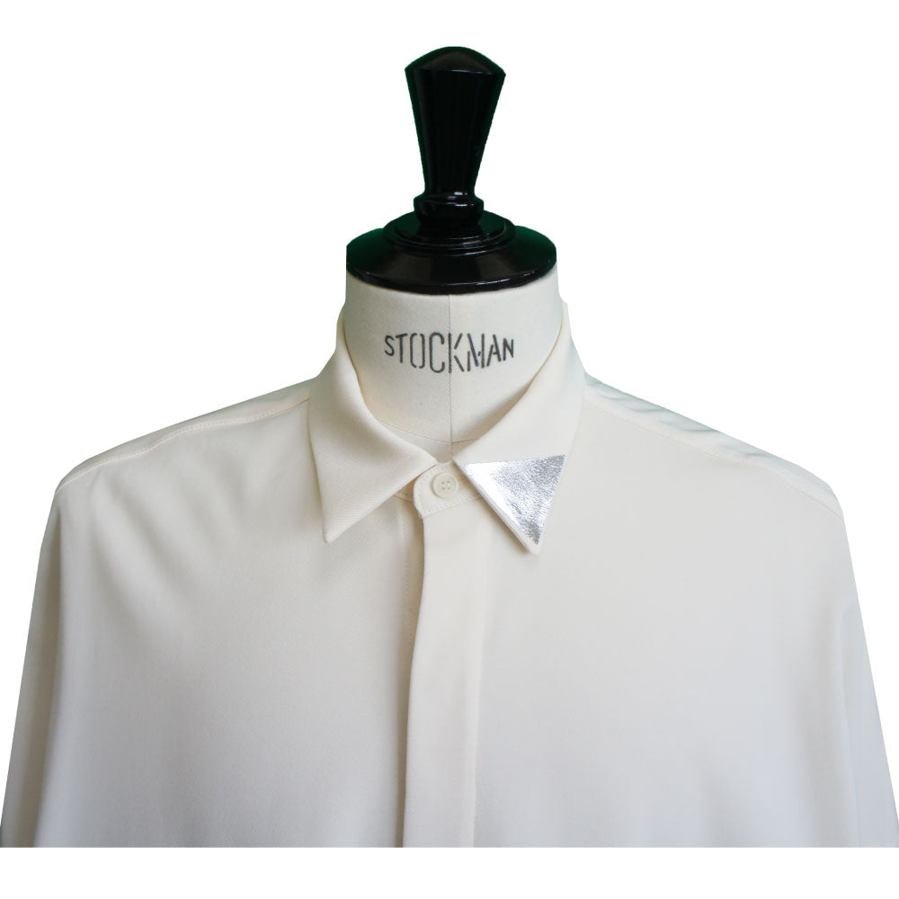 24AW TWILL BALLOON SHIRTS WHITE