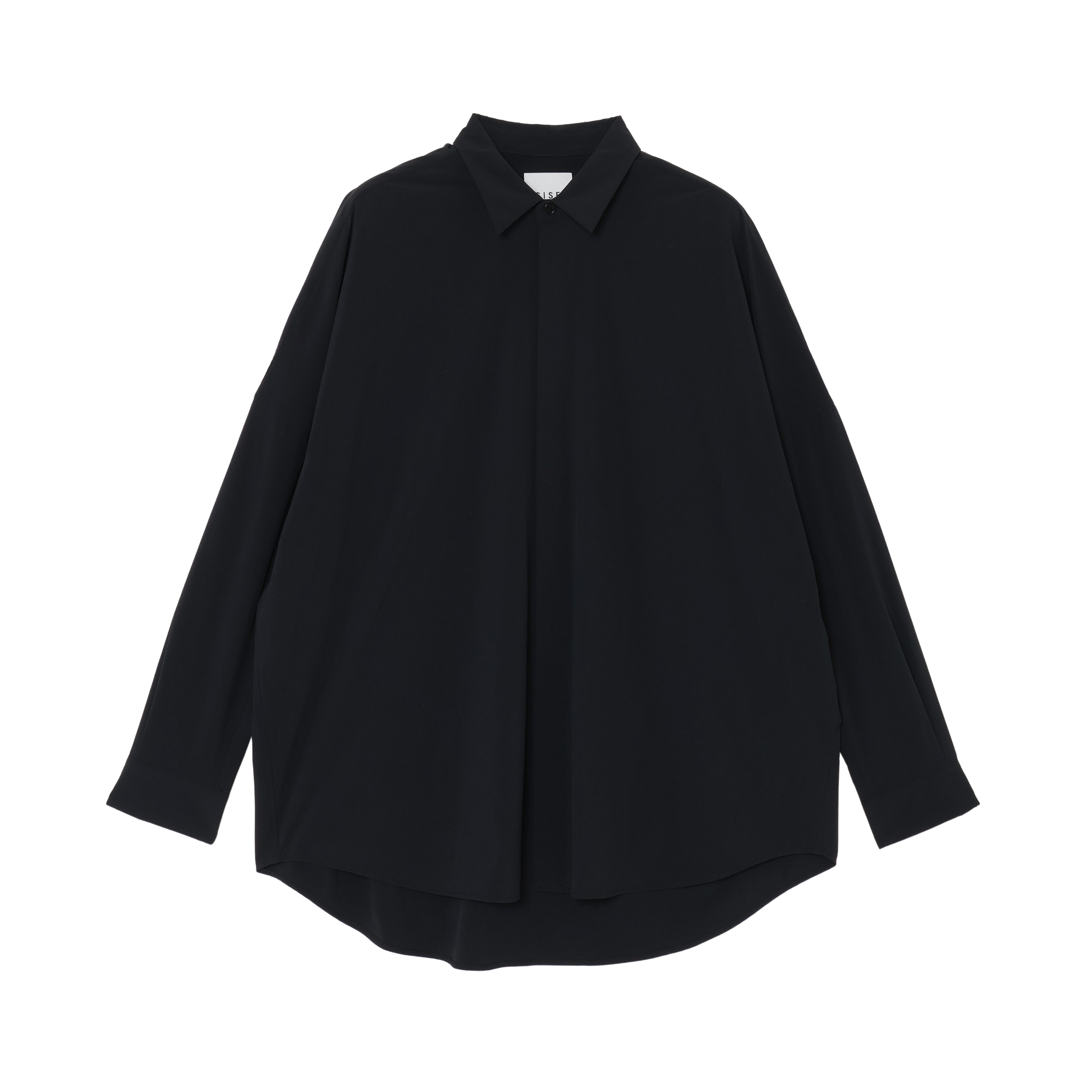 26AW BALLOON SHIRTS  (RECYCLING FAB.) BLACK