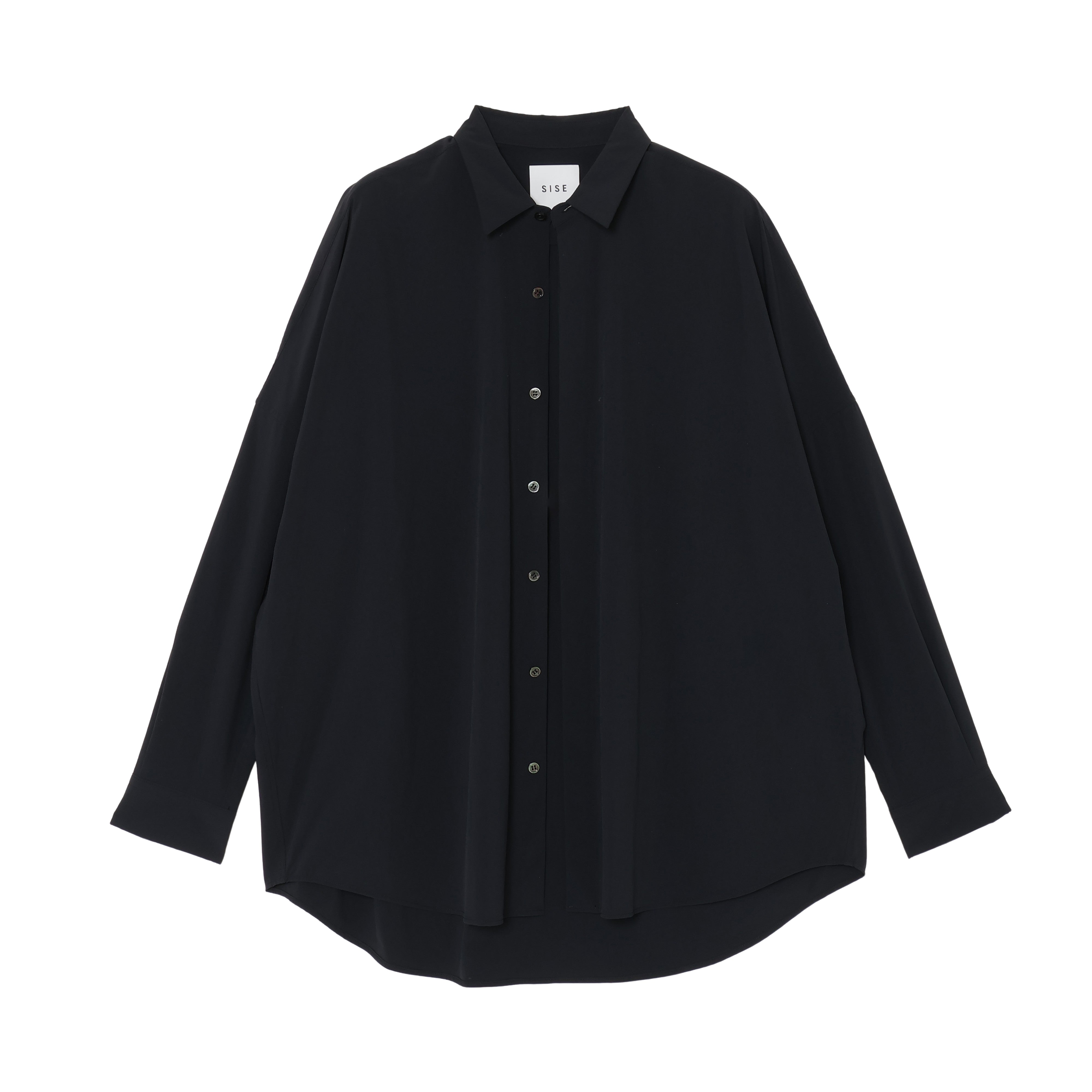 26AW BALLOON SHIRTS  (RECYCLING FAB.) BLACK