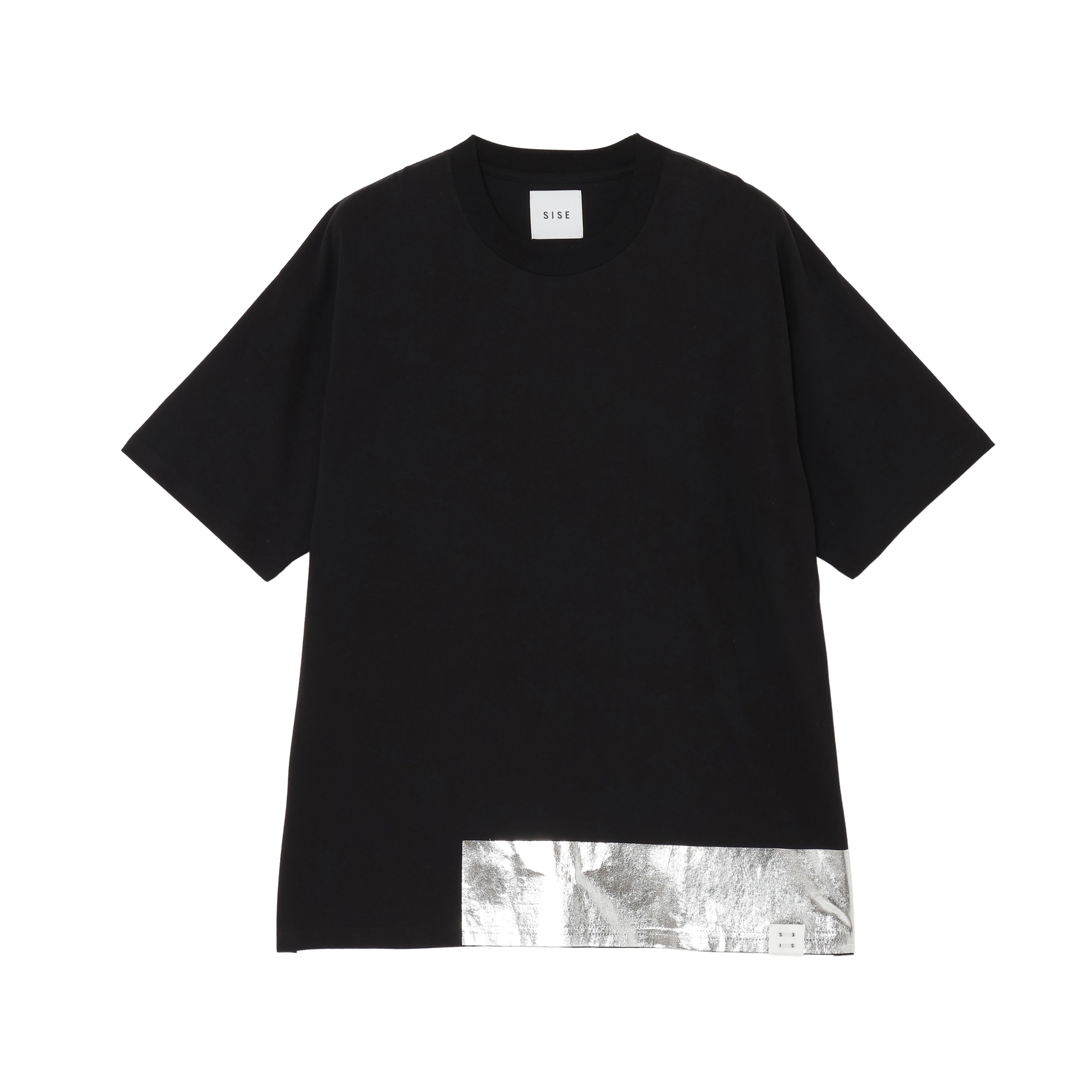SILVER T-SHIRTS (BLACK)