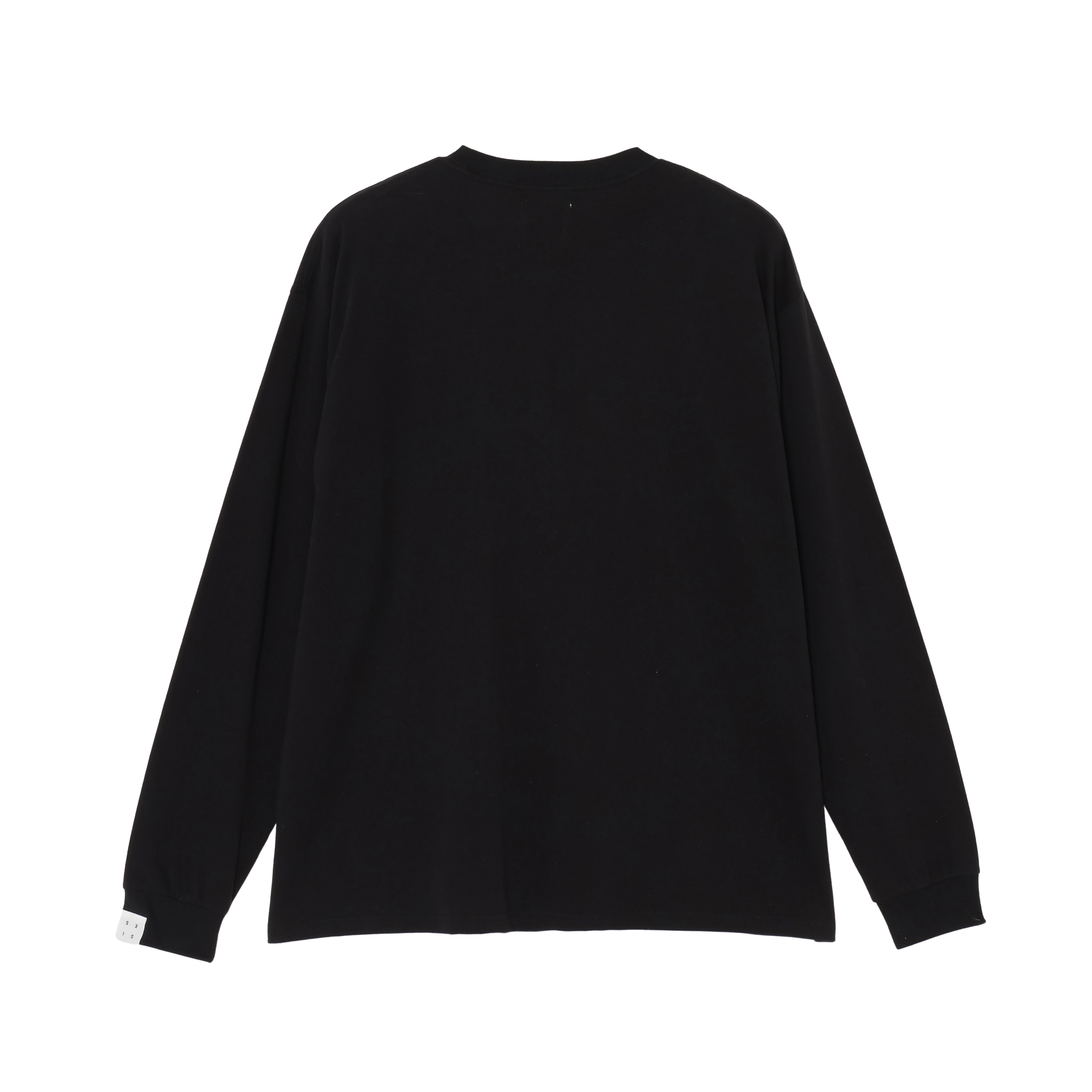 SILVER LONG T-SHIRTS (BLACK)