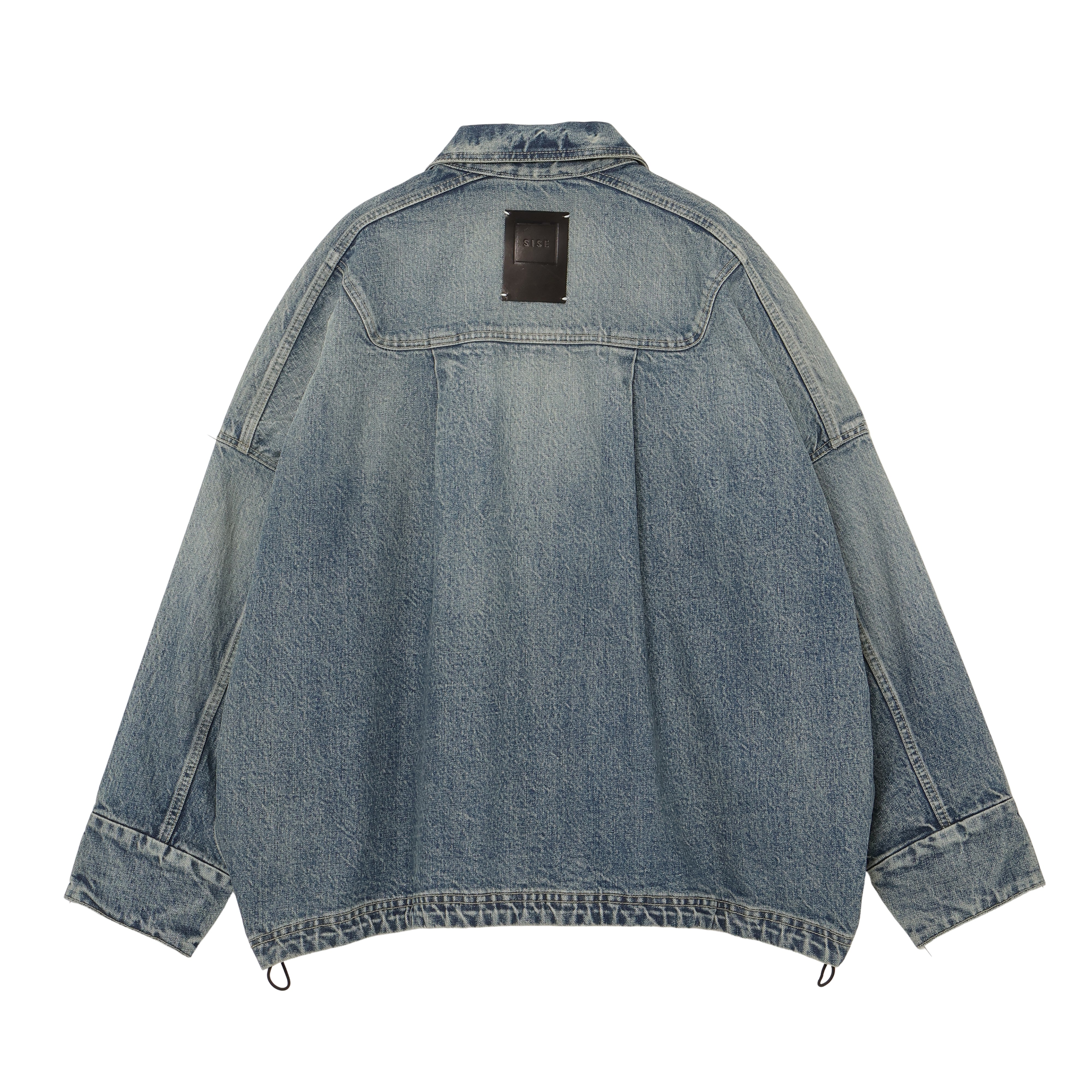 DENIM BLOUSON (BLUE)
