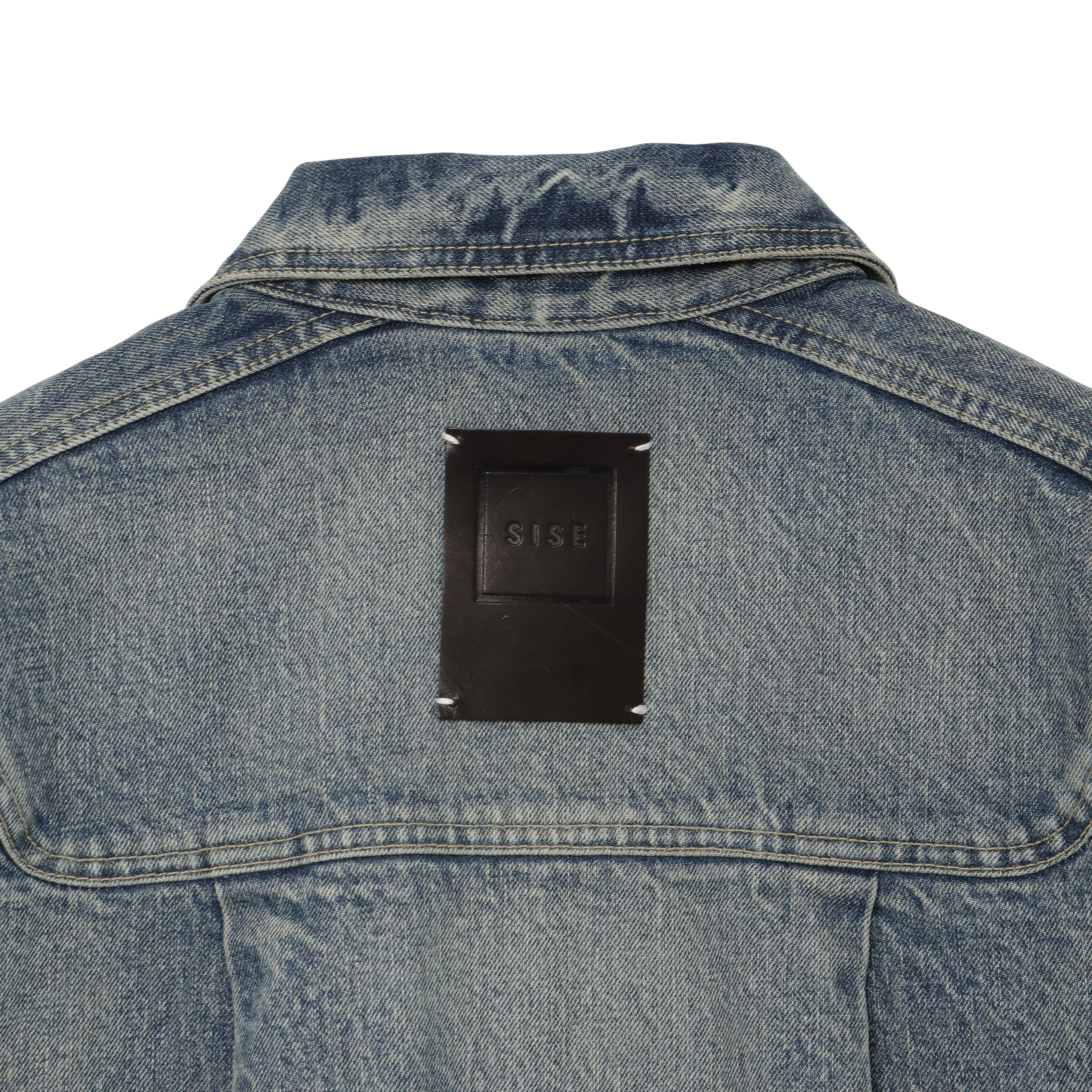 DENIM BLOUSON (BLUE)