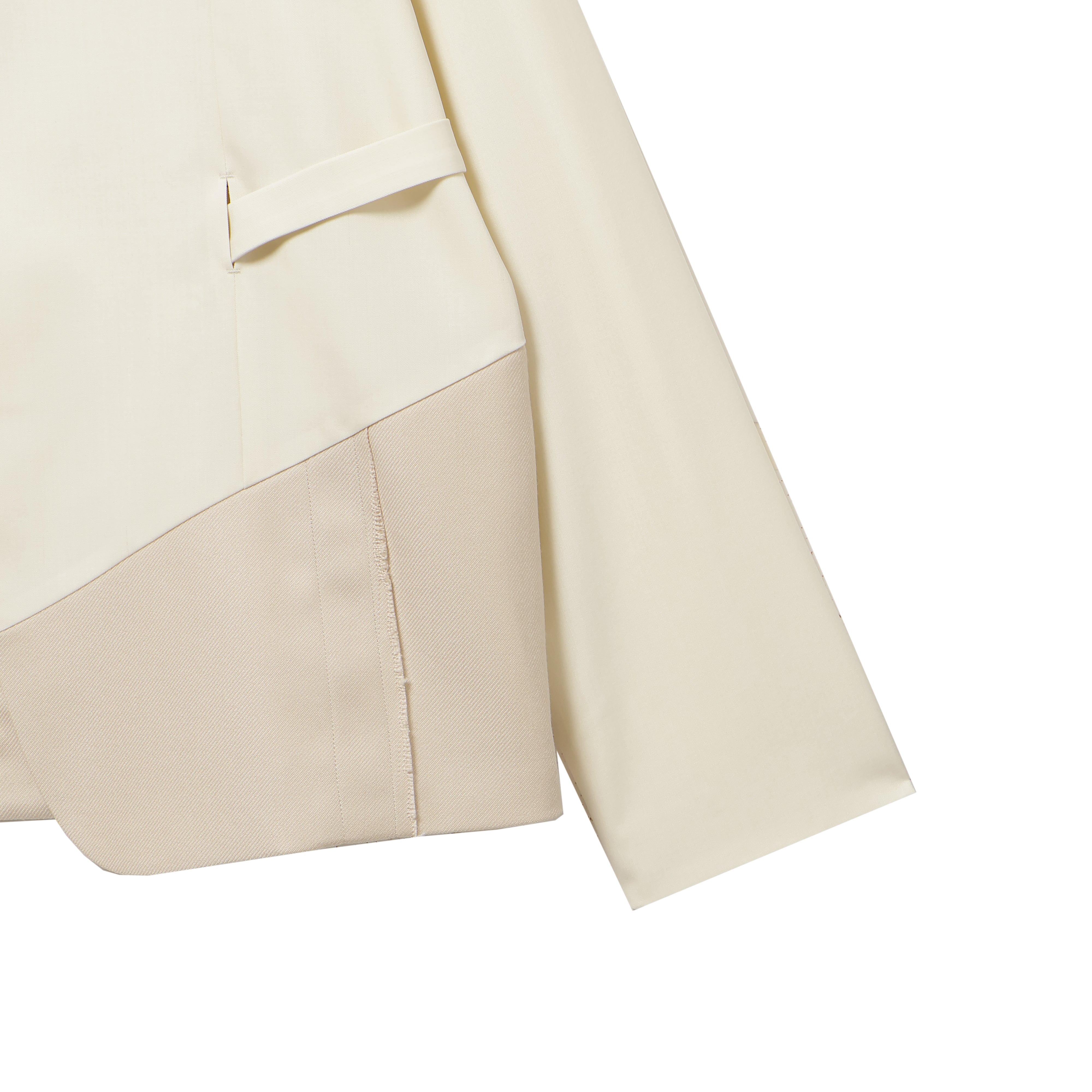 26AW NO COLLAR SWITCHING JACKET (BLACK)