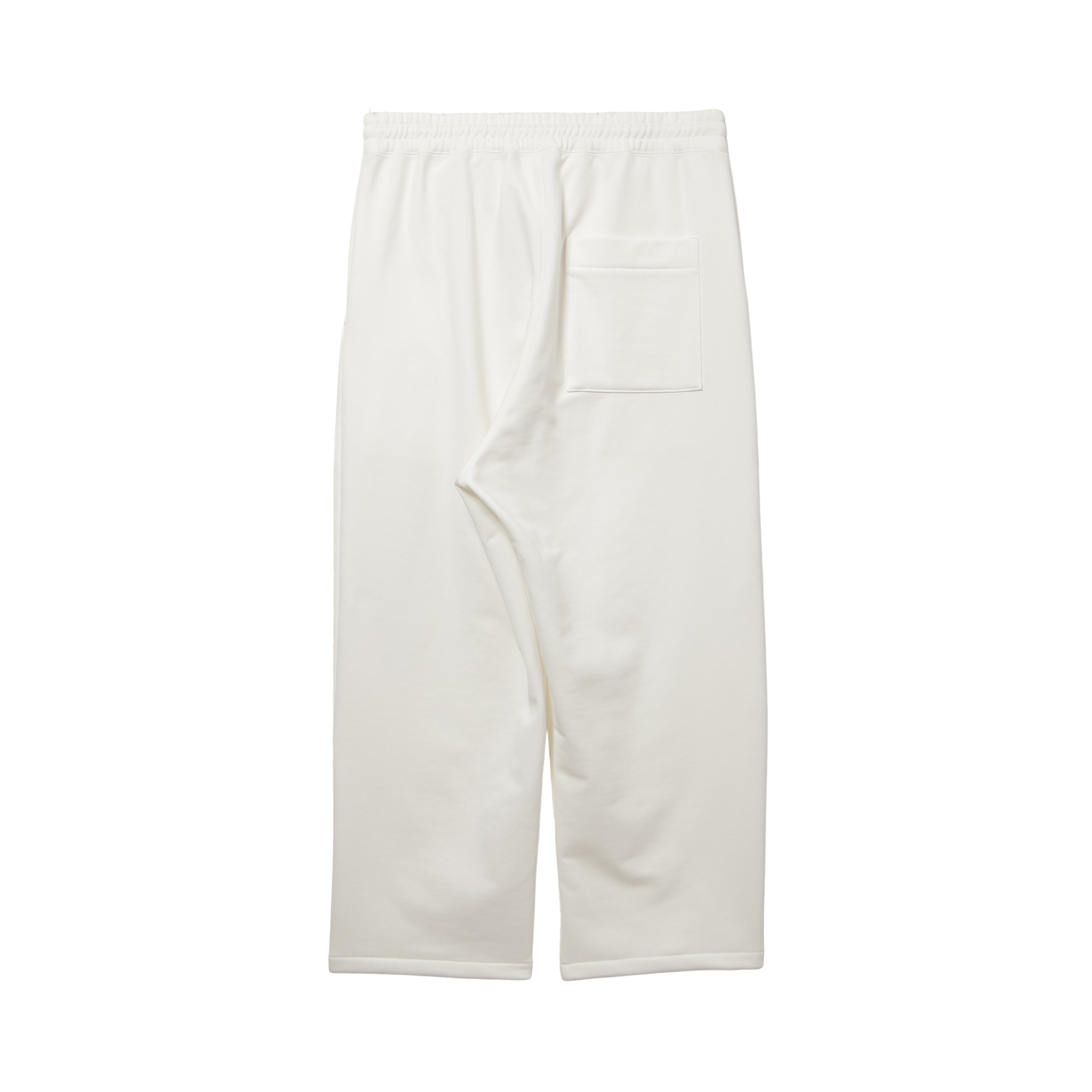 26AW DAMAGE WIDE SWEATPANTS (BLACK)