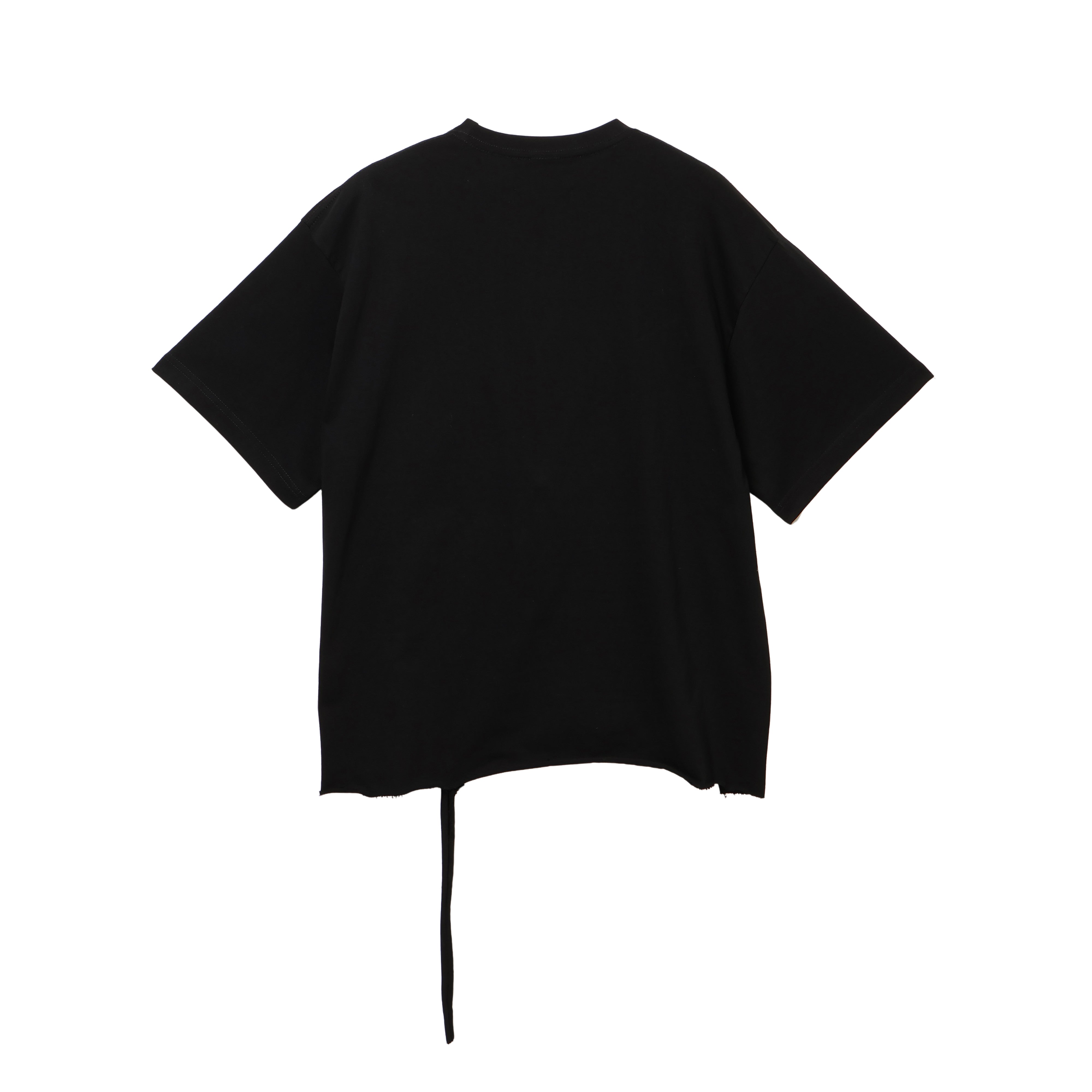 26AW DAMAGE PRINT T-SHIRTS (BLACK)