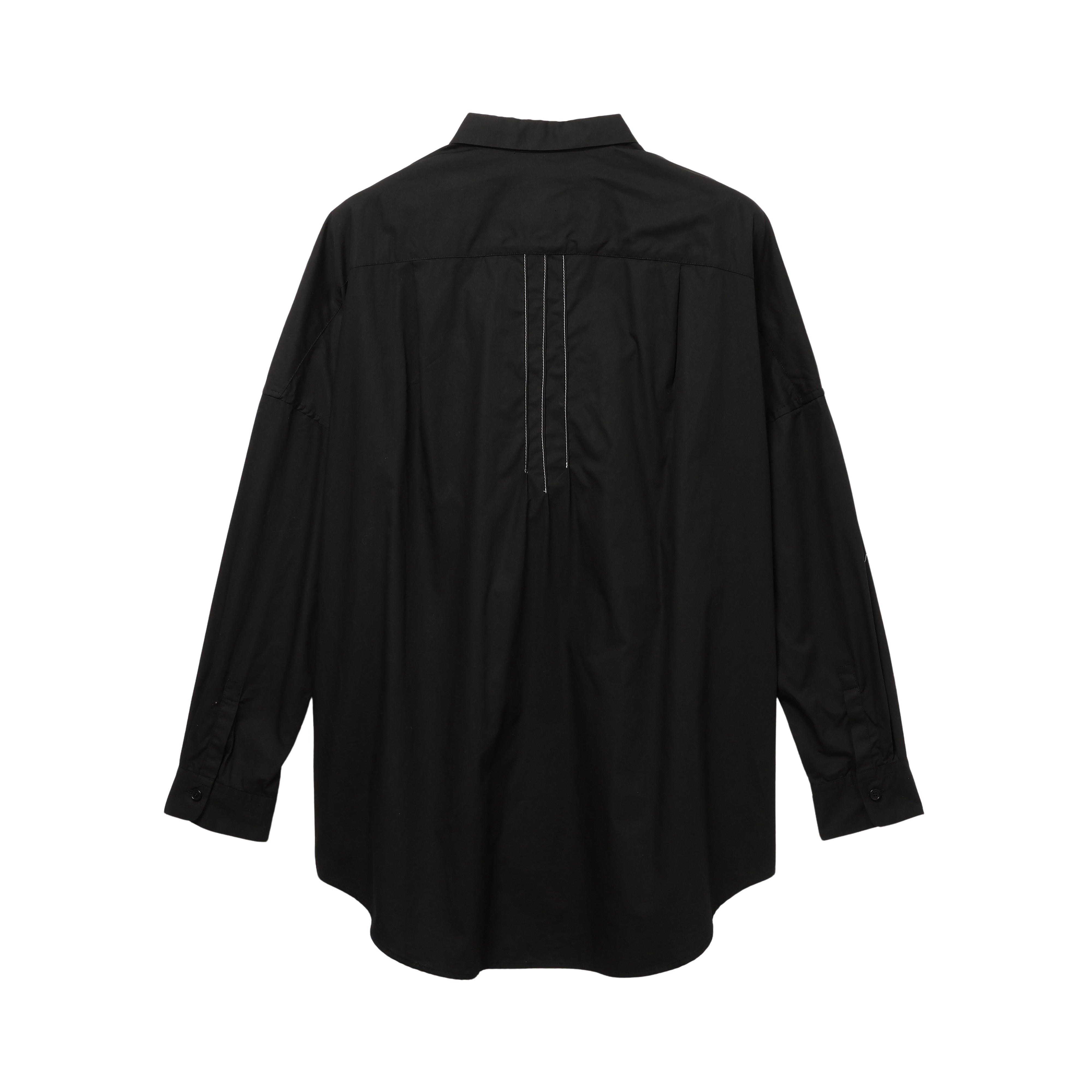 26SS PRINT BALLOON SHIRTS (BLACK)