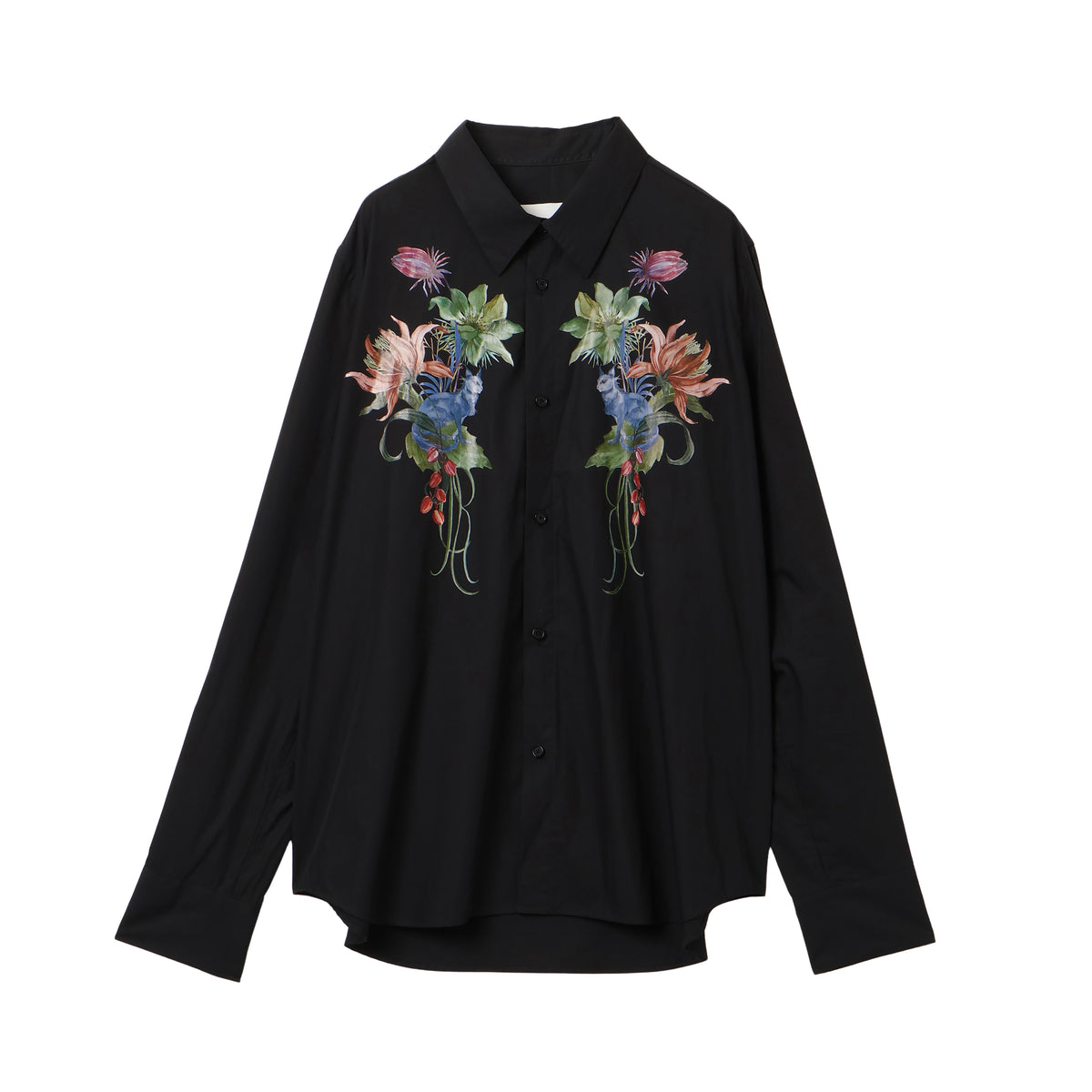27SS "UTOPIA" PRINT SHITRS (BLACK)