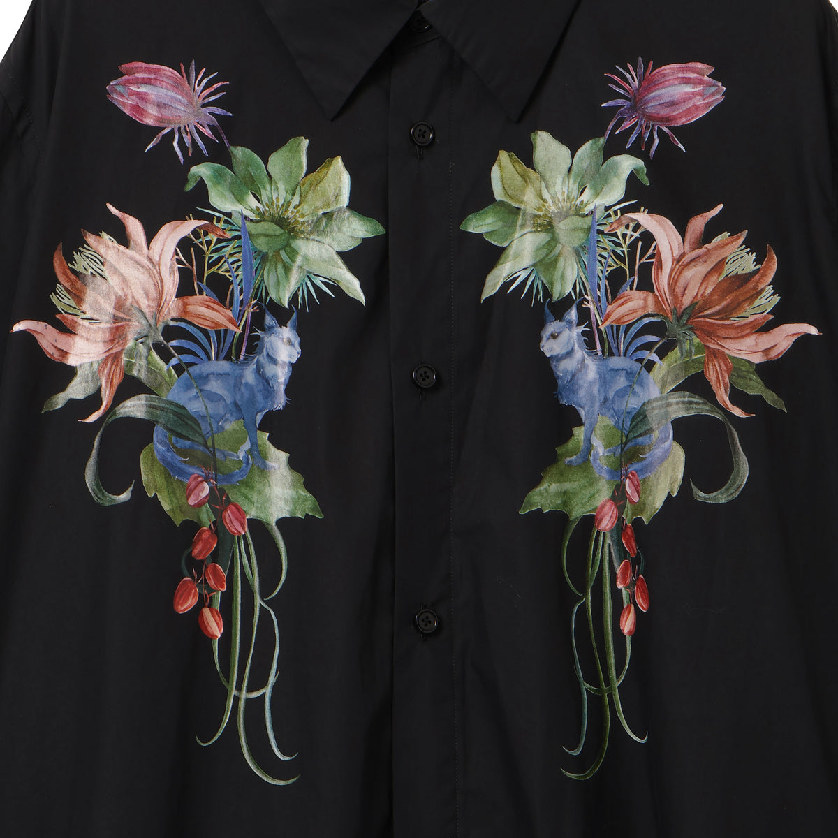 27SS "UTOPIA" PRINT SHITRS (BLACK)