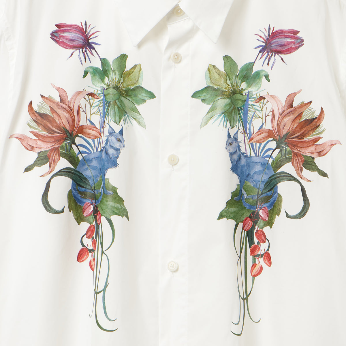 27SS "UTOPIA" PRINT SHITRS (WHITE)