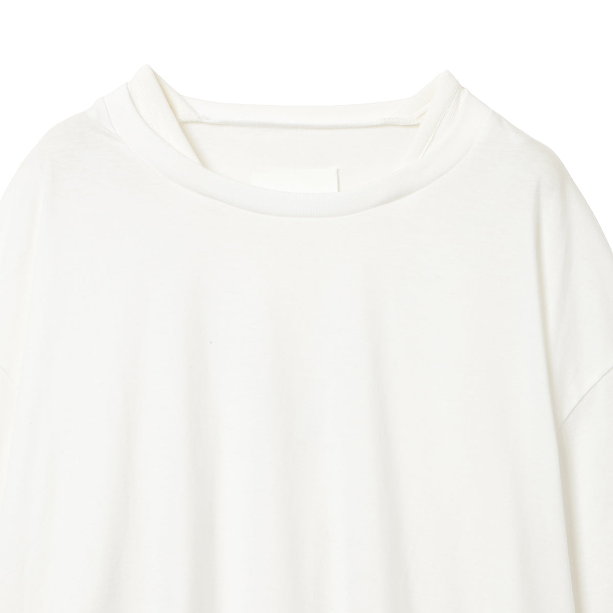 27SS FAKE LAYERED T-SHIRTS (WHITE)