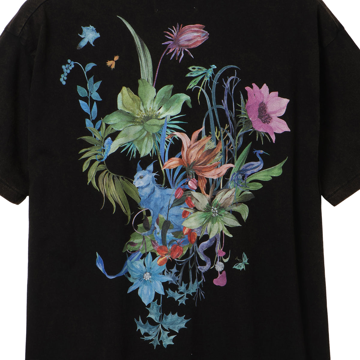 27SS "UTOPIA" BACK PRINT T-SHIRTS (BLACK)
