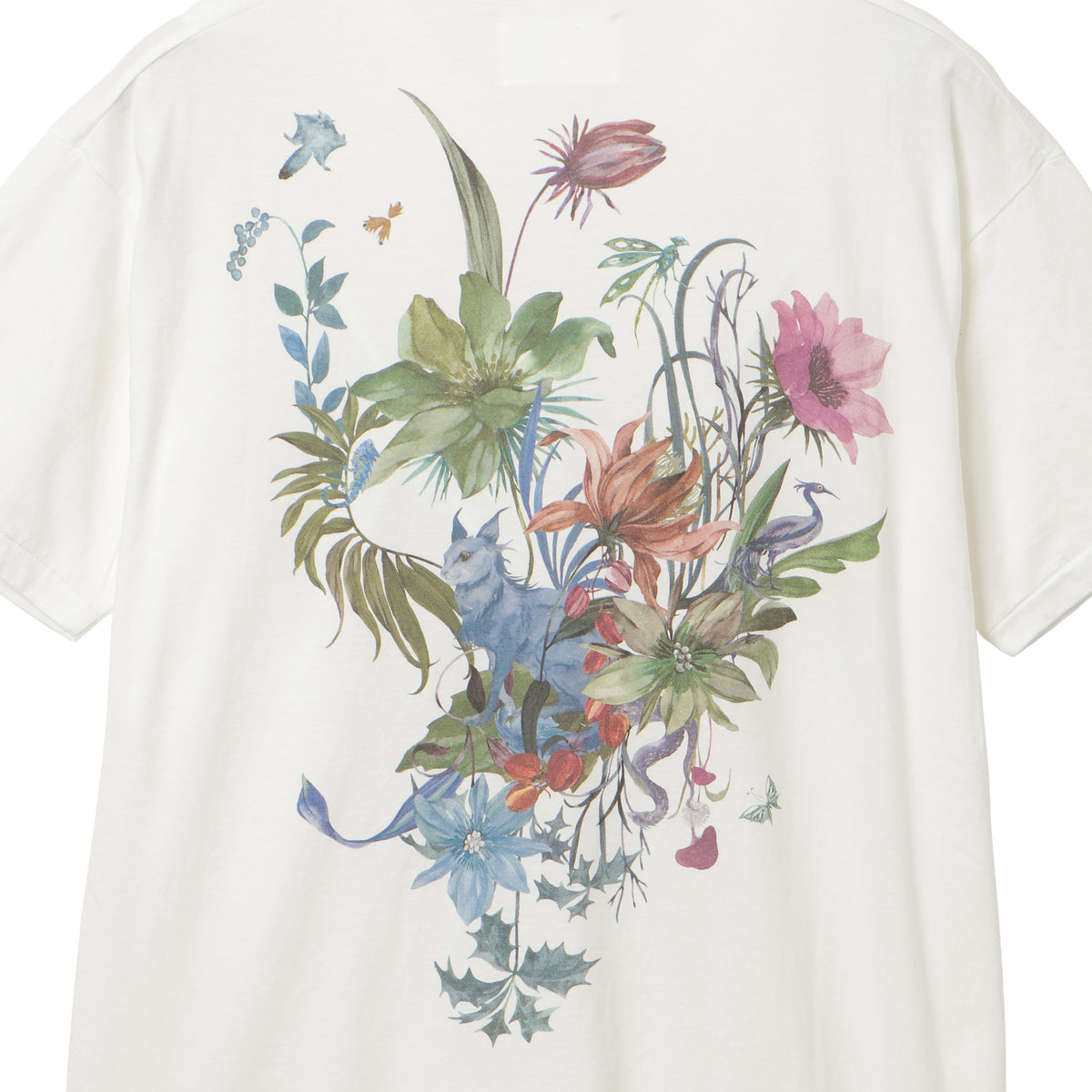 27SS "UTOPIA" BACK PRINT T-SHIRTS (WHITE)