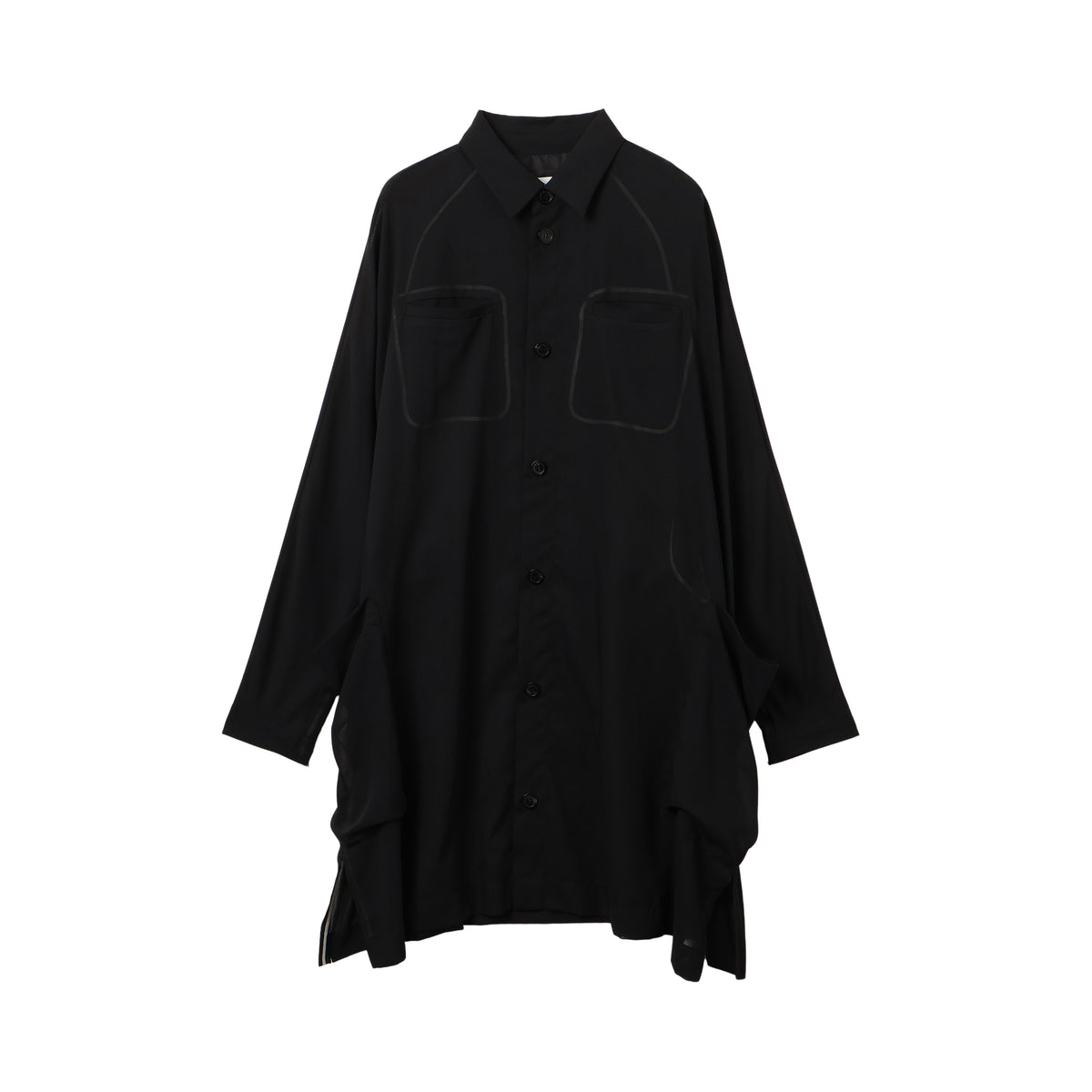 27SS SHEER MOMONGA LONG SHIRTS (WHITE)