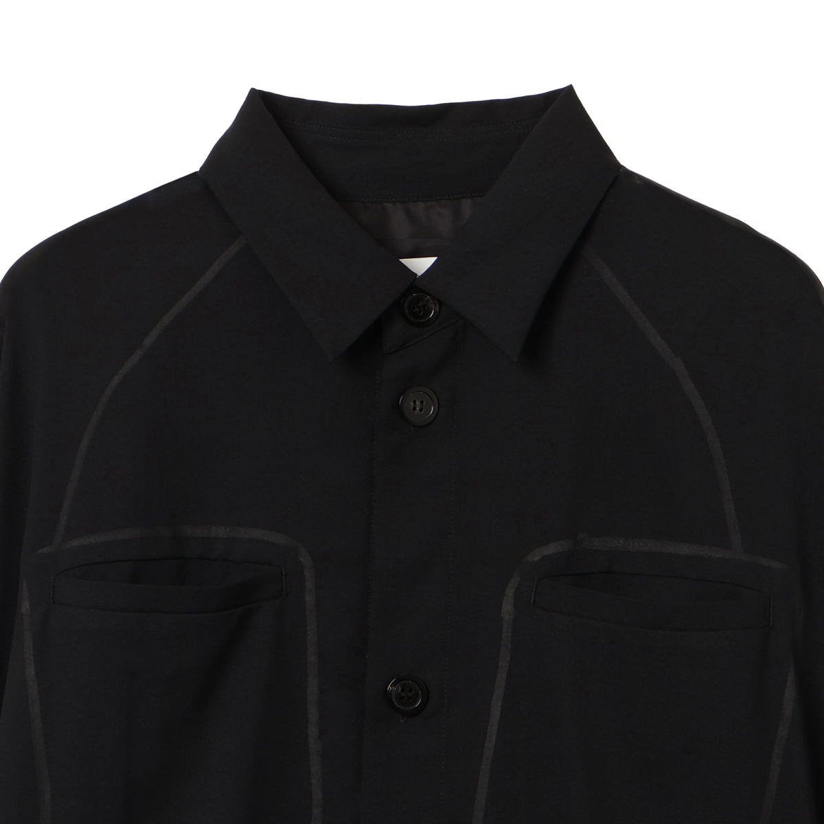 27SS SHEER MOMONGA LONG SHIRTS (WHITE)