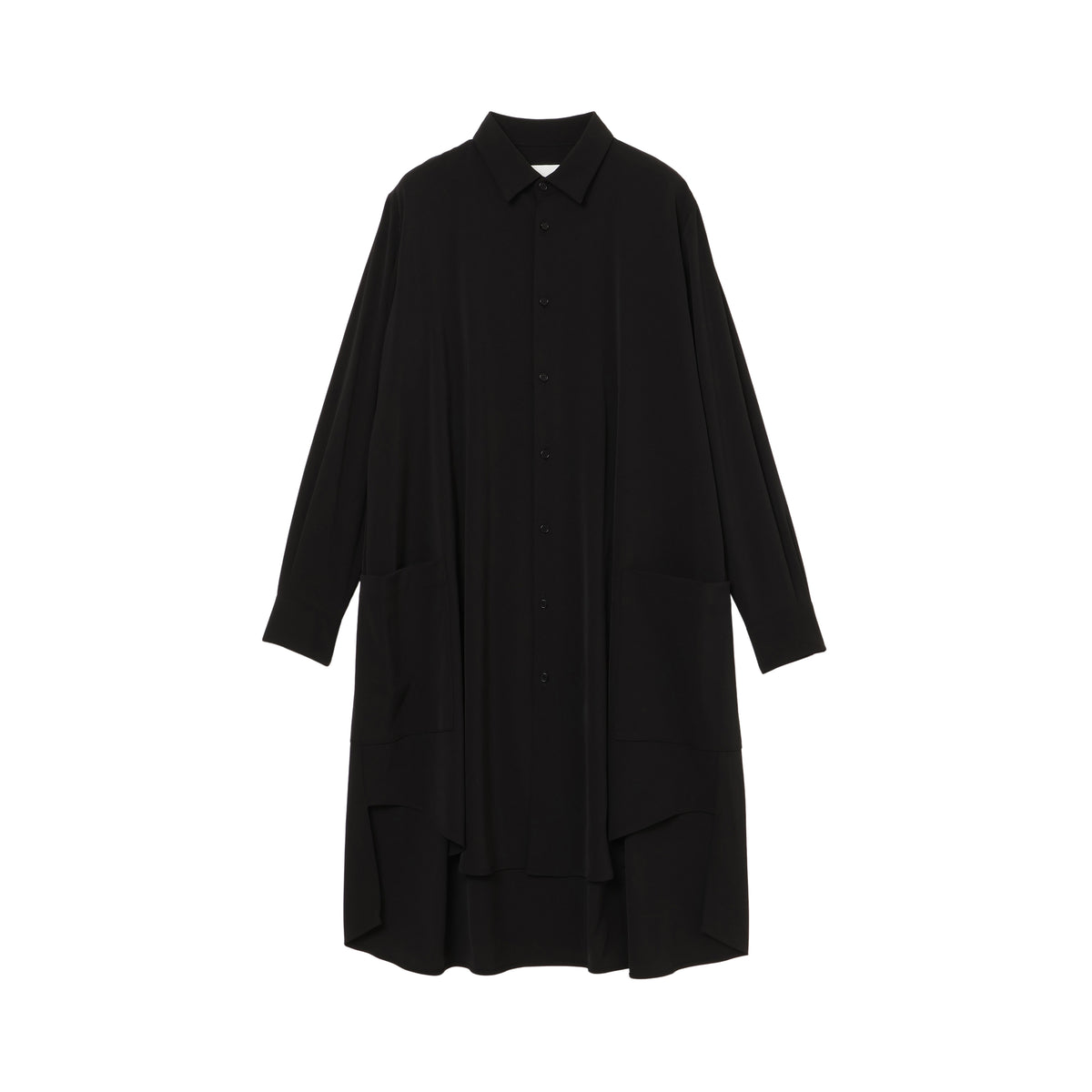 LONG SHIRTS (TWILL TWIMY) BLACK