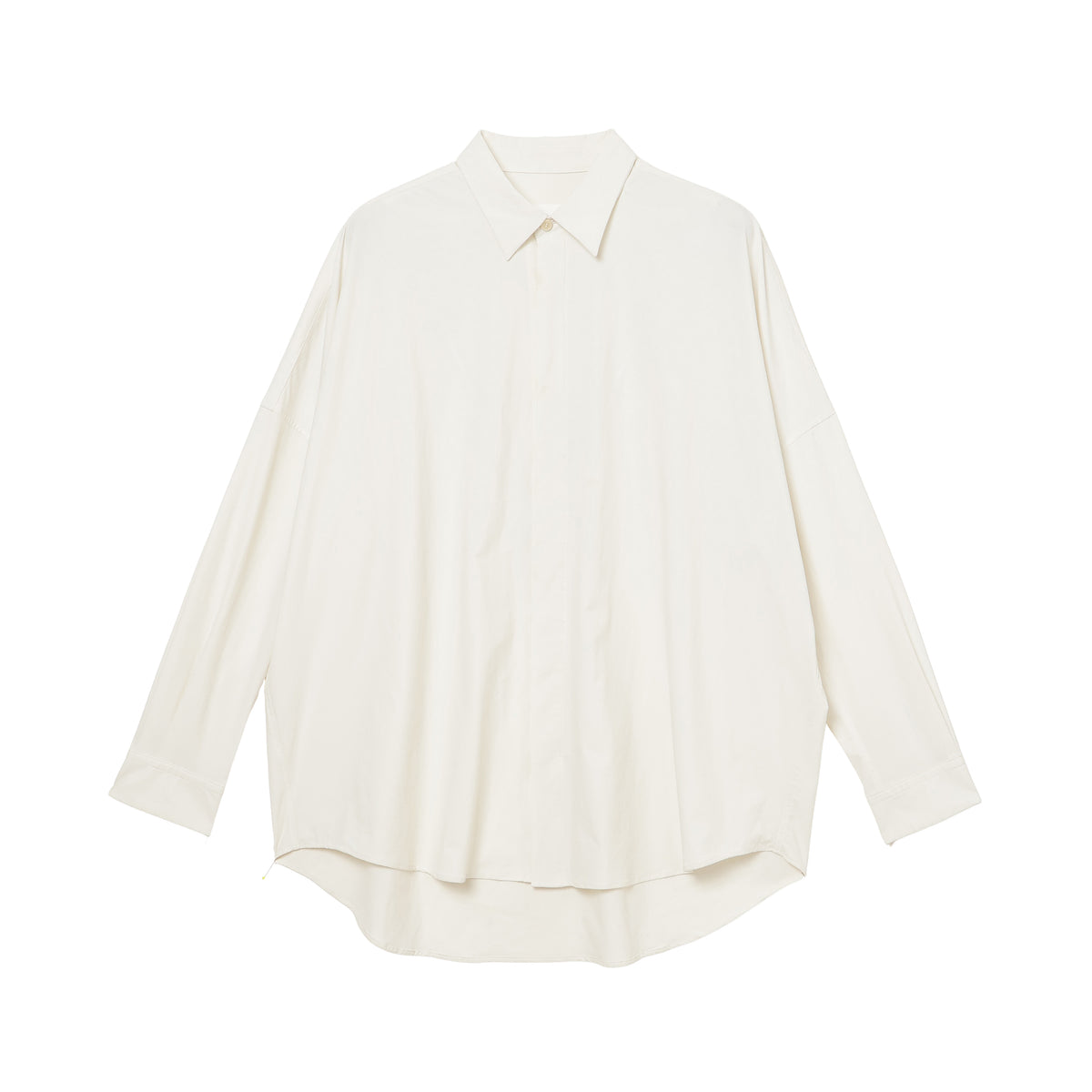 BALLOON SHIRTS  (RECYCLING FAB.) WHITE