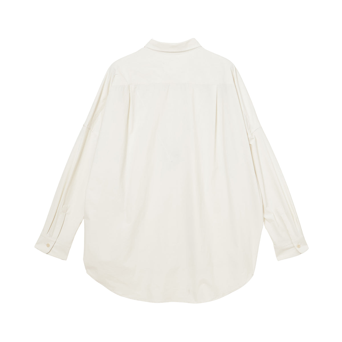 BALLOON SHIRTS  (RECYCLING FAB.) WHITE