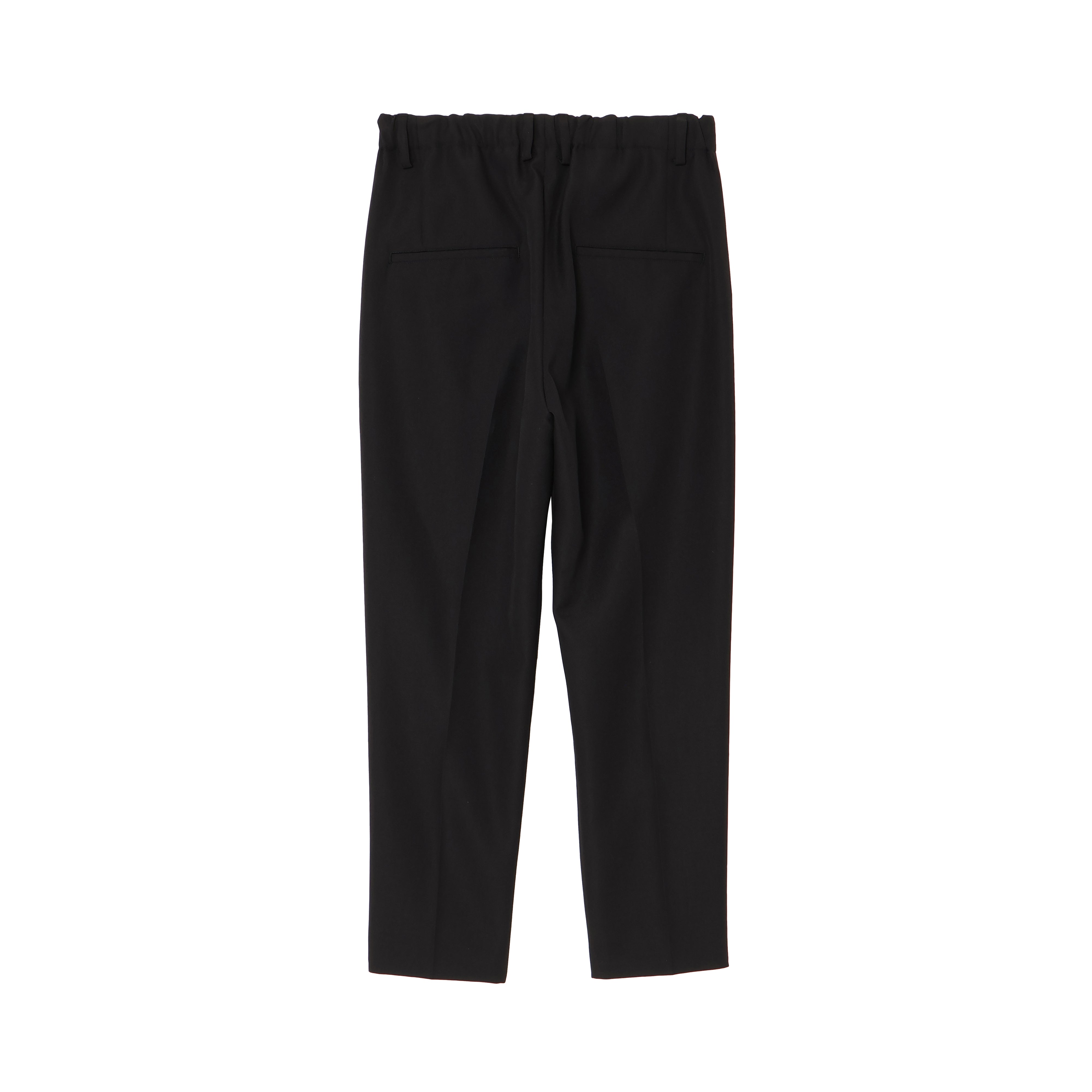 BASIC PANTS (WOOL MIX) BLACK