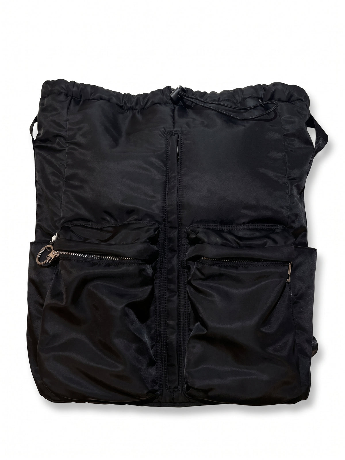 27SS DRAWSTRING BACKPACK (WHITE)